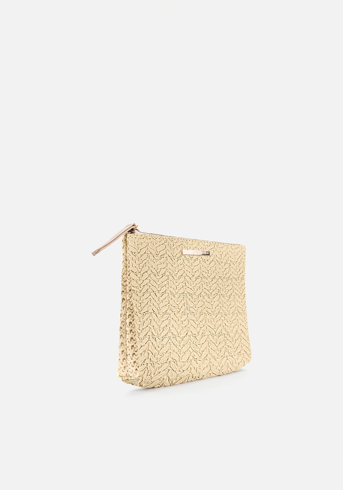 N&eacute;cessaire Com Z&iacute;per, NATURAL, large.