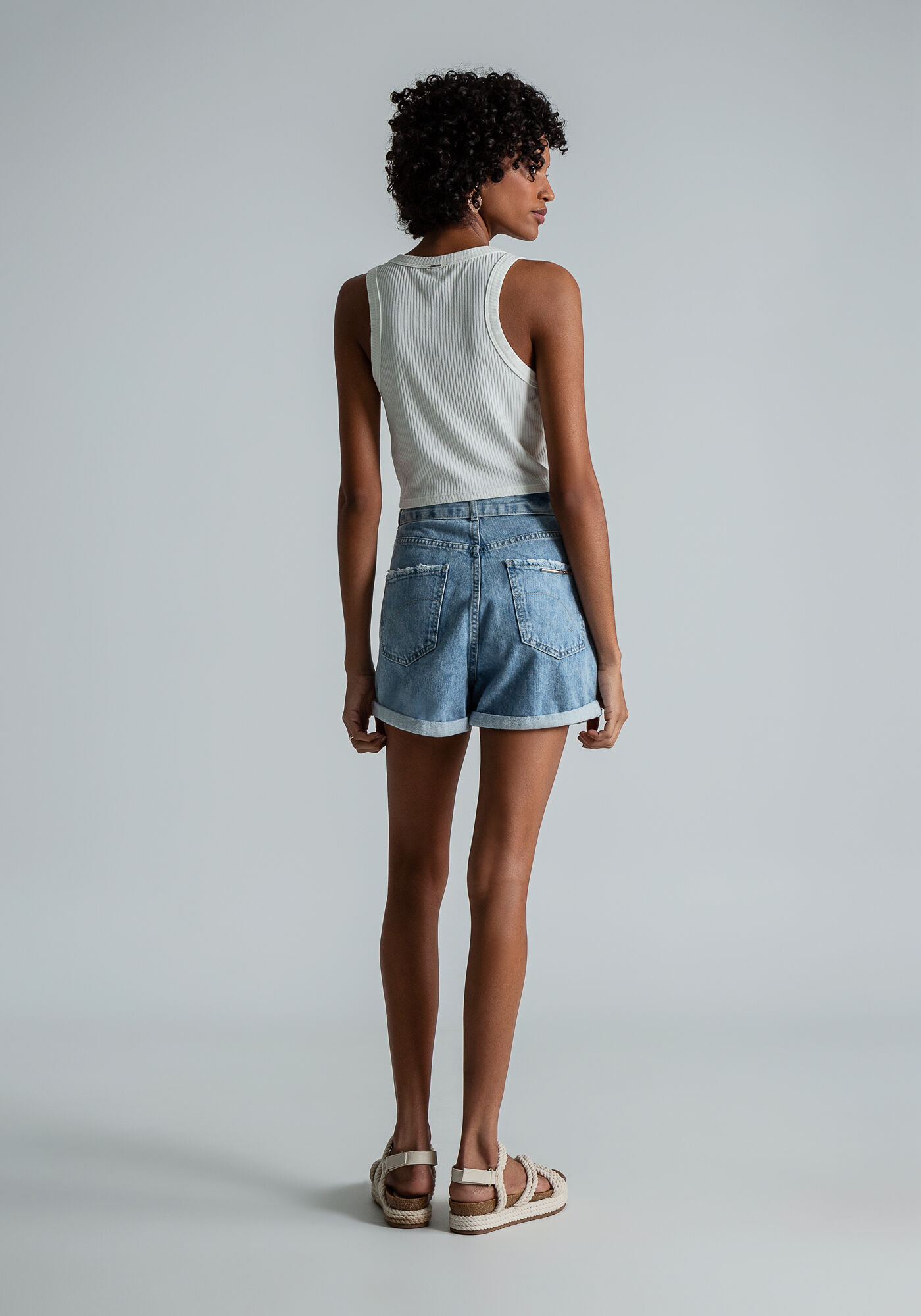 Regata Cropped Canelada, , large.