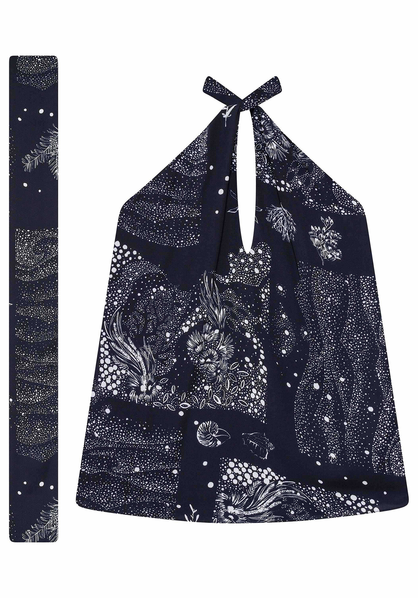 Blusa Frente &Uacute;nica Cinto, , large.