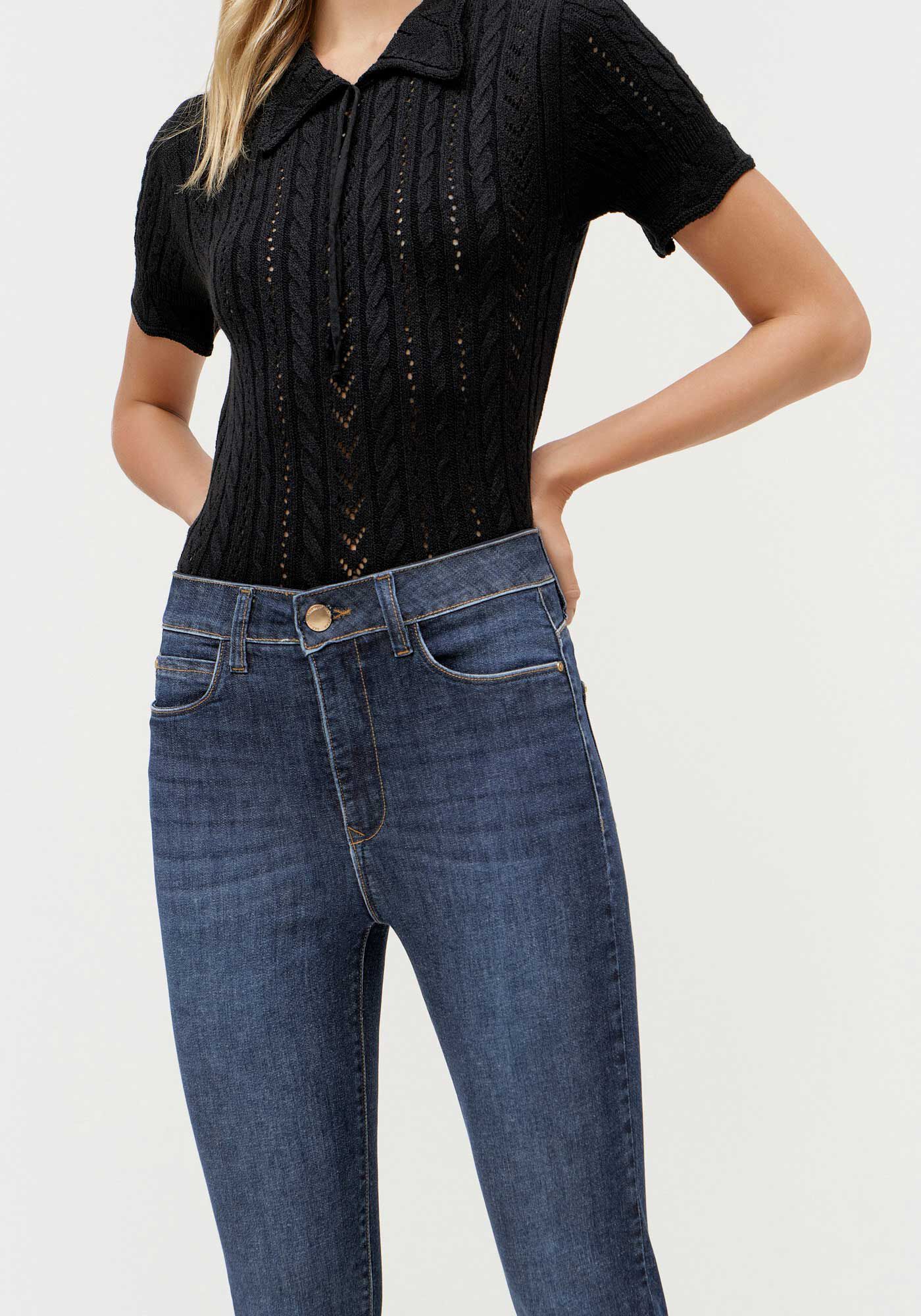 Cal&ccedil;a Jeans Skinny Cigarrete Cropped Shaping, , large.