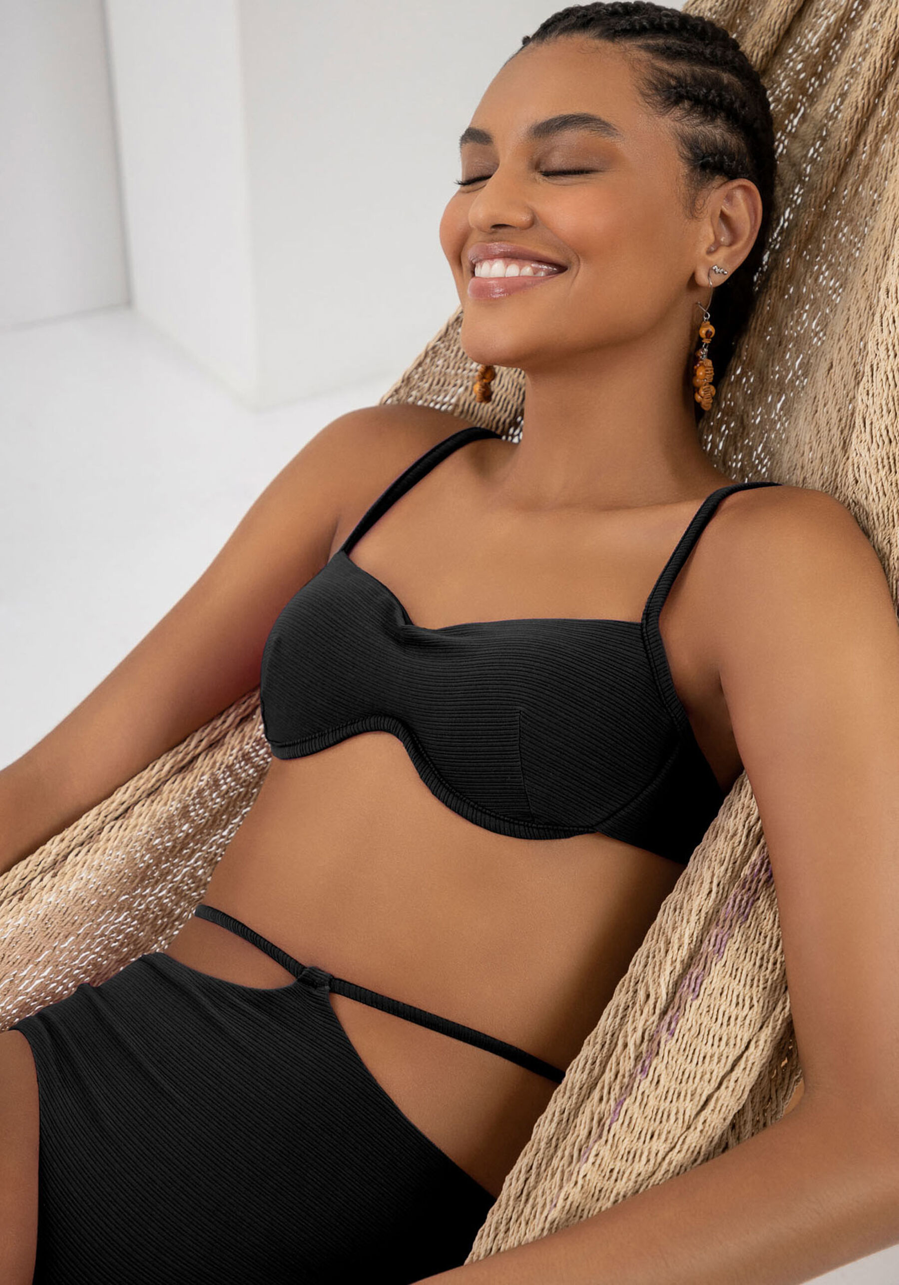 Top Biquíni Texturizado com Bojo Removível, . Top Biquíni Texturizado com Bojo Removível, , large.