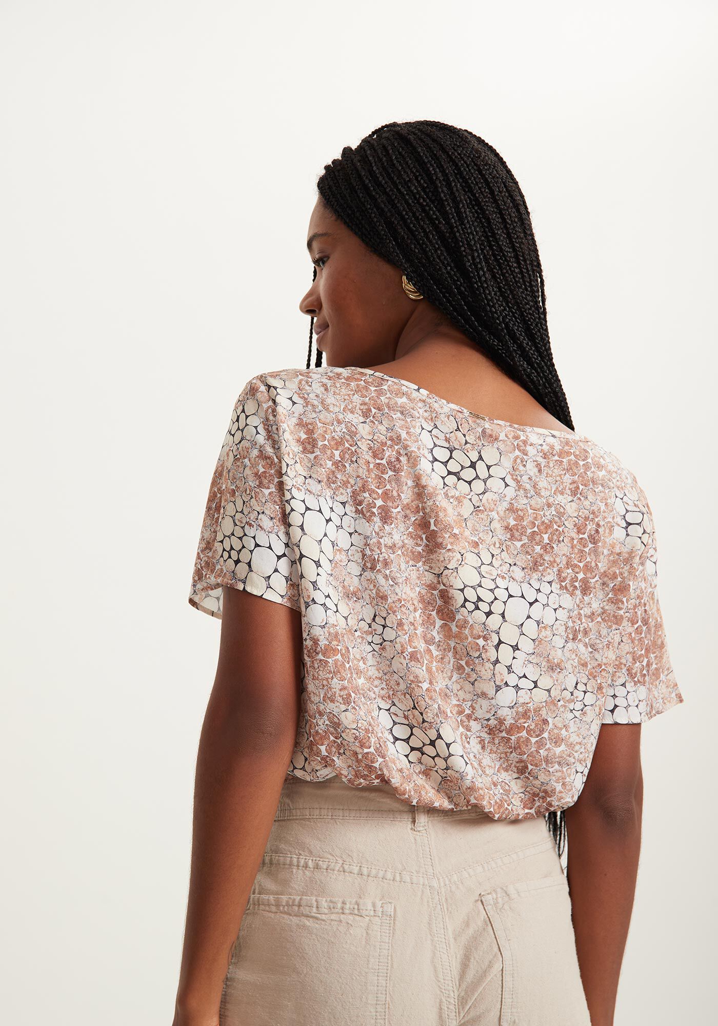 Blusa Tecido Rayon Bali, , large.