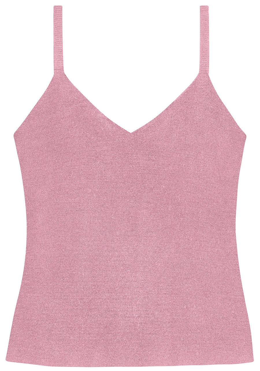 Blusa com Alças em Tricô, . Blusa com Alças em Tricô, , large.