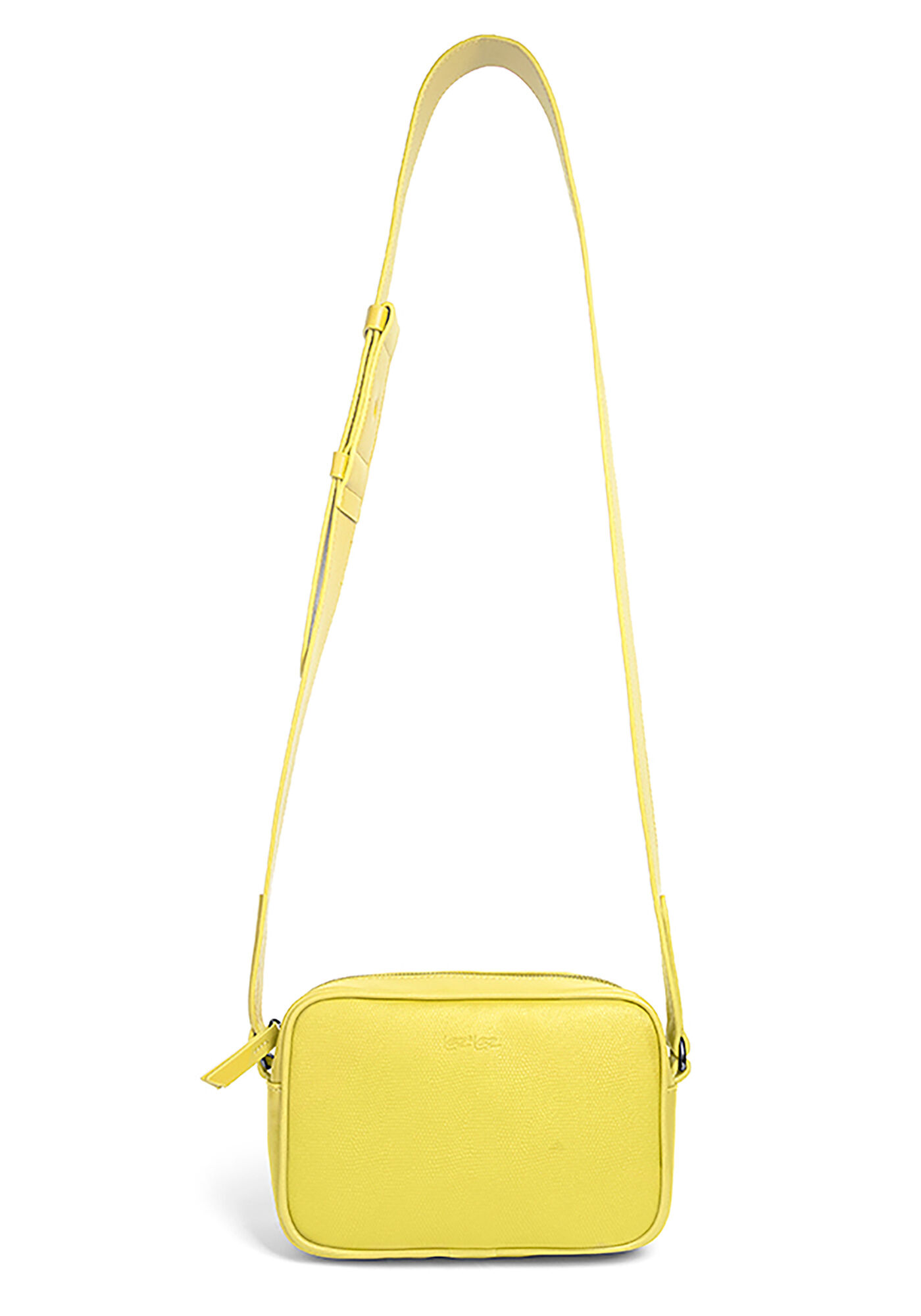 Bolsa Crossbody Pequena com Textura, , large.