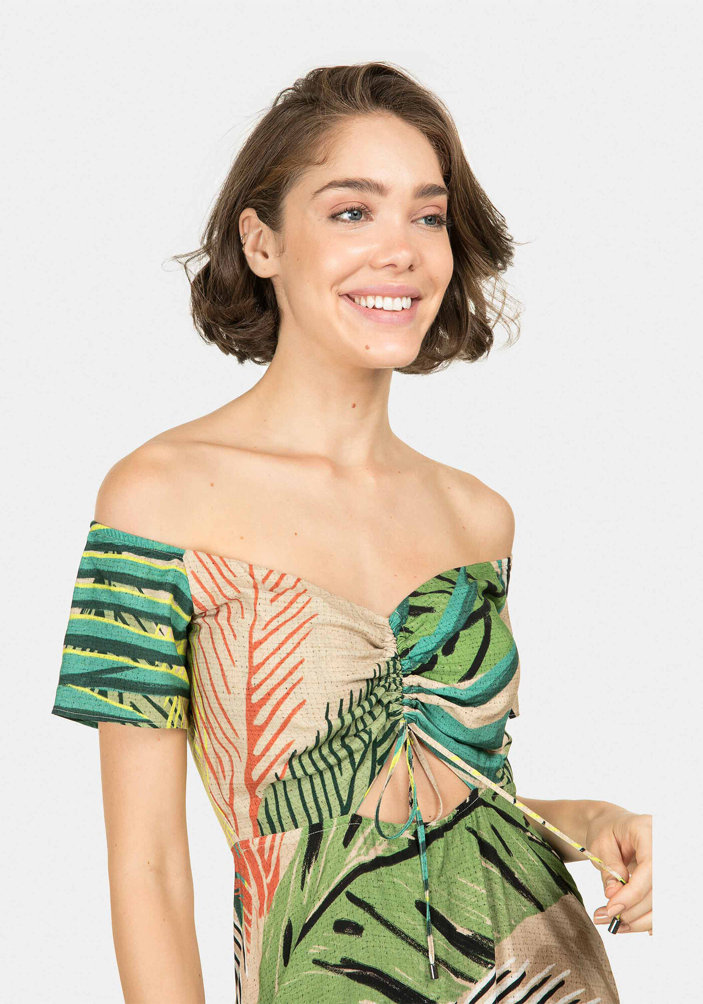 Vestido M&iacute;di Ombro a Ombro, , large.