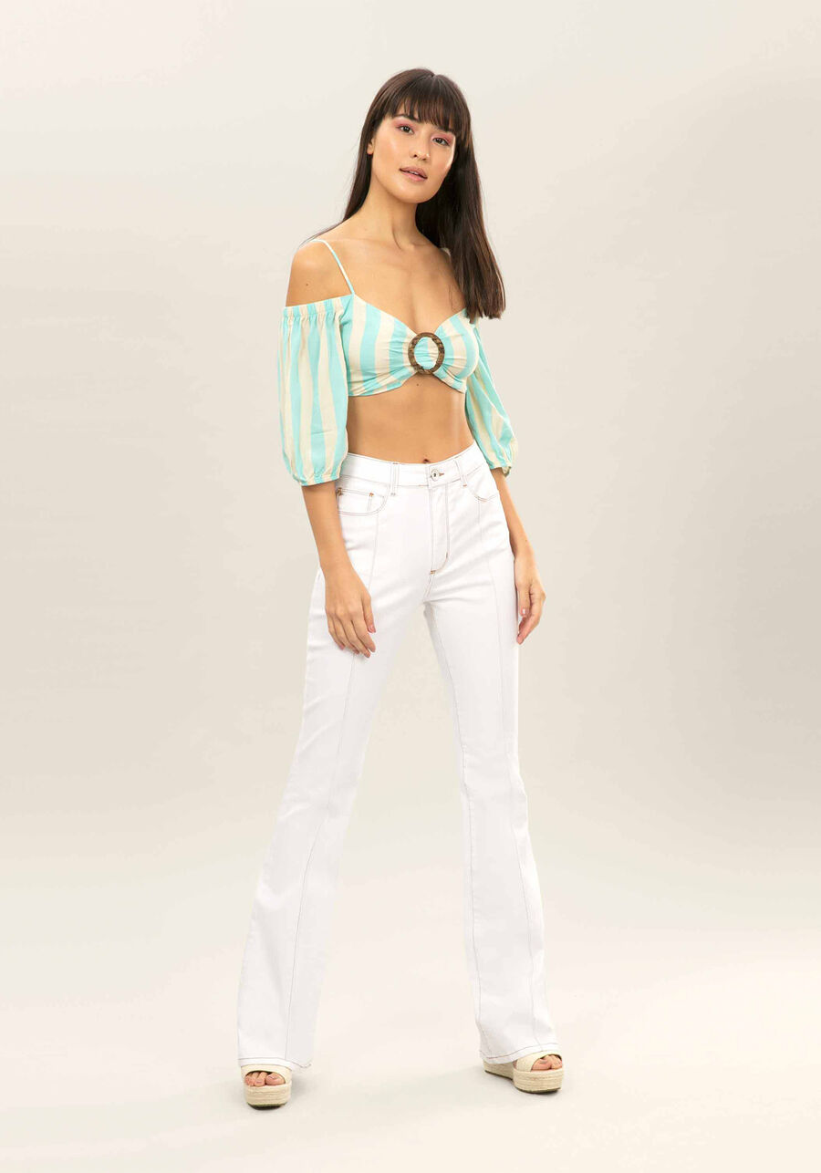 Blusa Ciganinha Cropped, LAGUNA. Blusa Ciganinha Cropped, LAGUNA, large.
