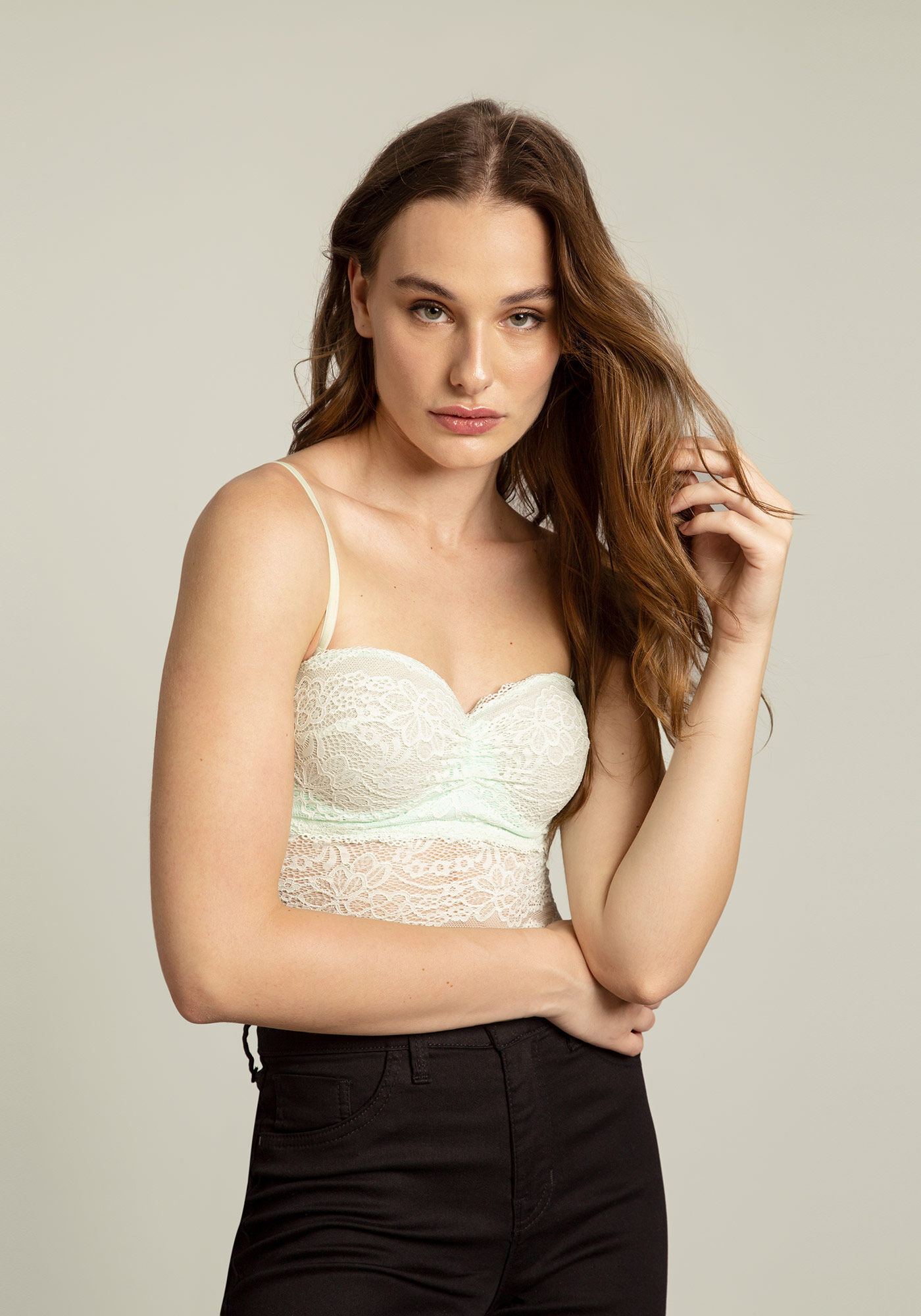 Top de Renda com Bojo, , large.