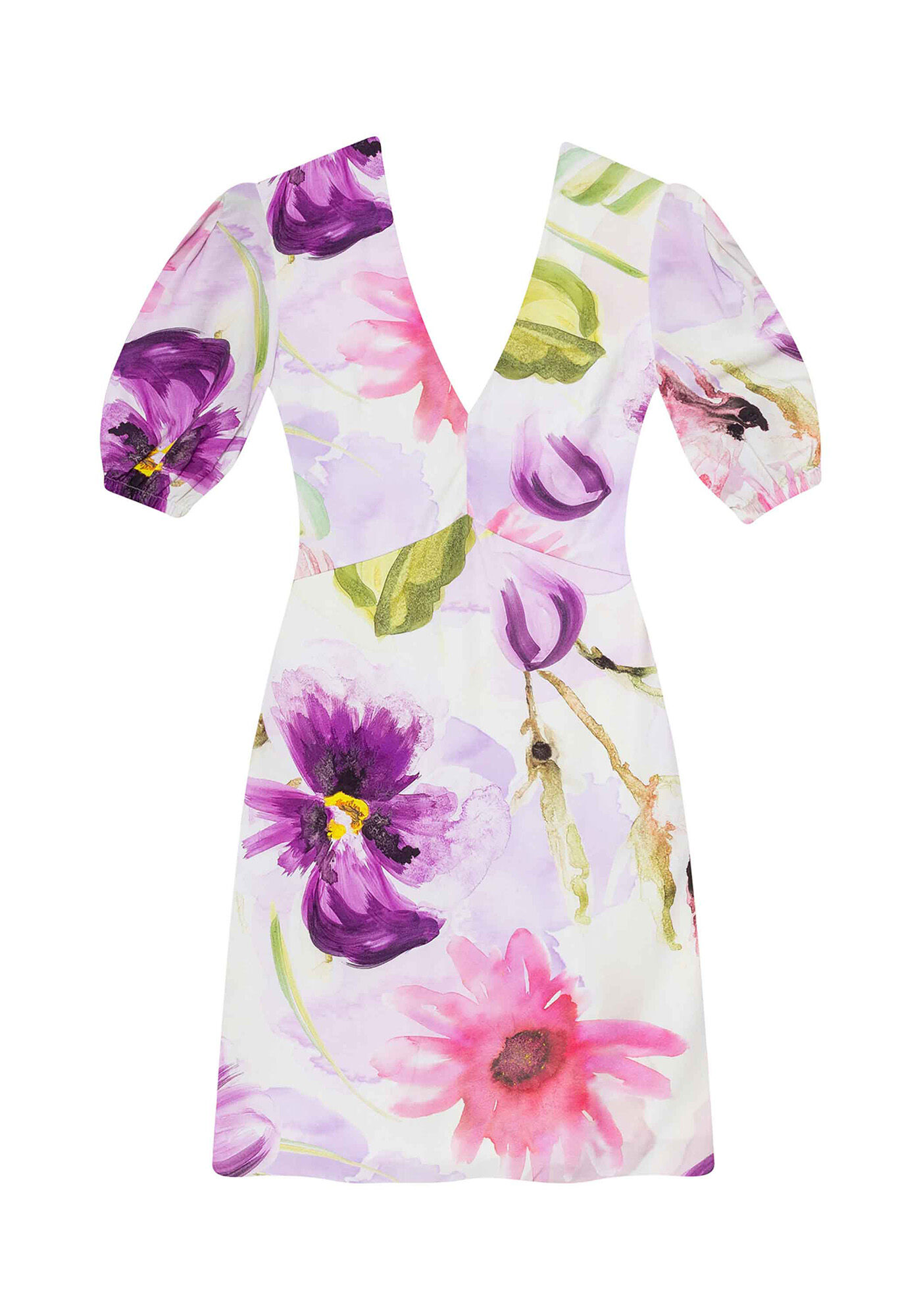 Vestido Tecido Rayon Bali Midi, , large.