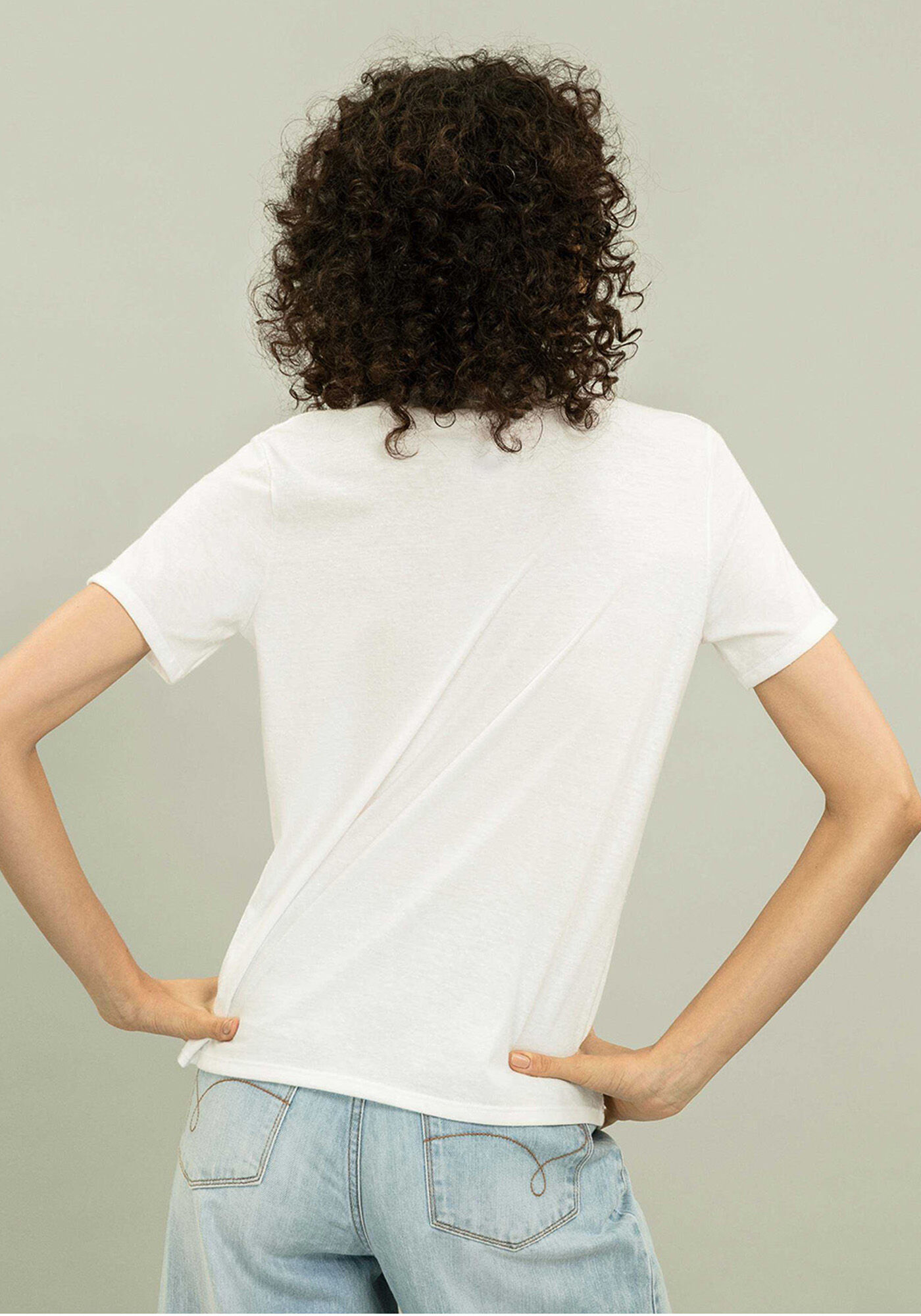 Blusa Choker Estampada ECO, , large.