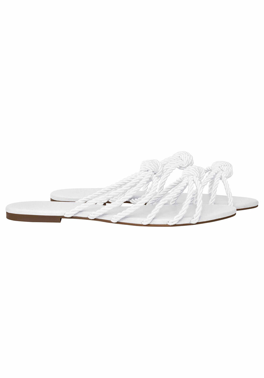 Rasteira Mule em Corda, . Rasteira Mule em Corda, , large.