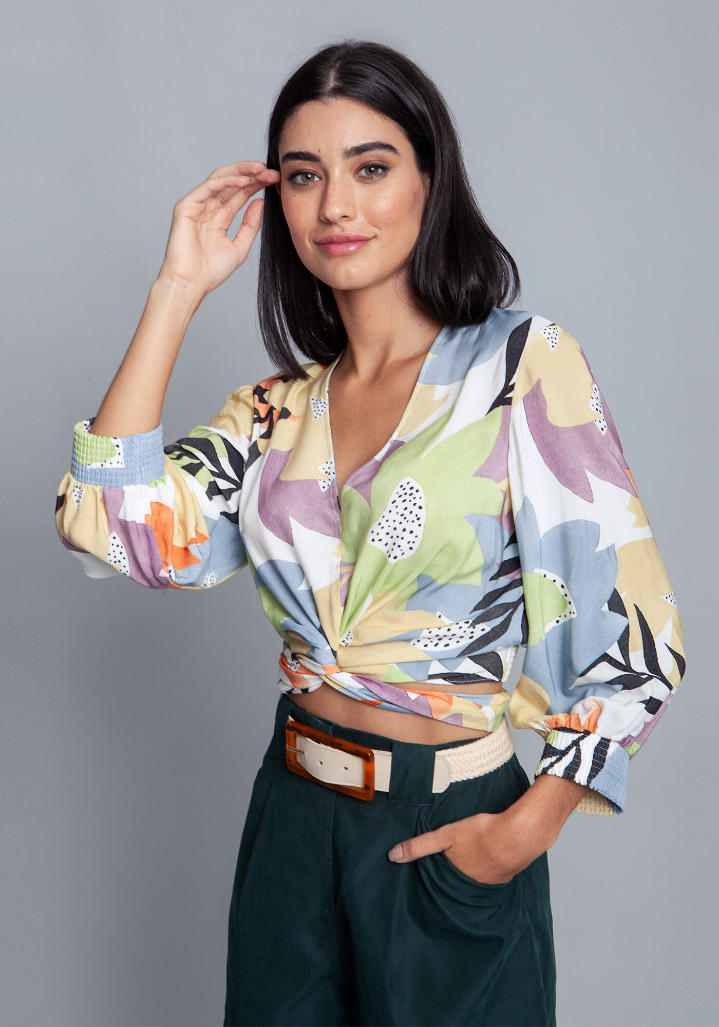 Blusa Tecido Rayon Bali, , large.