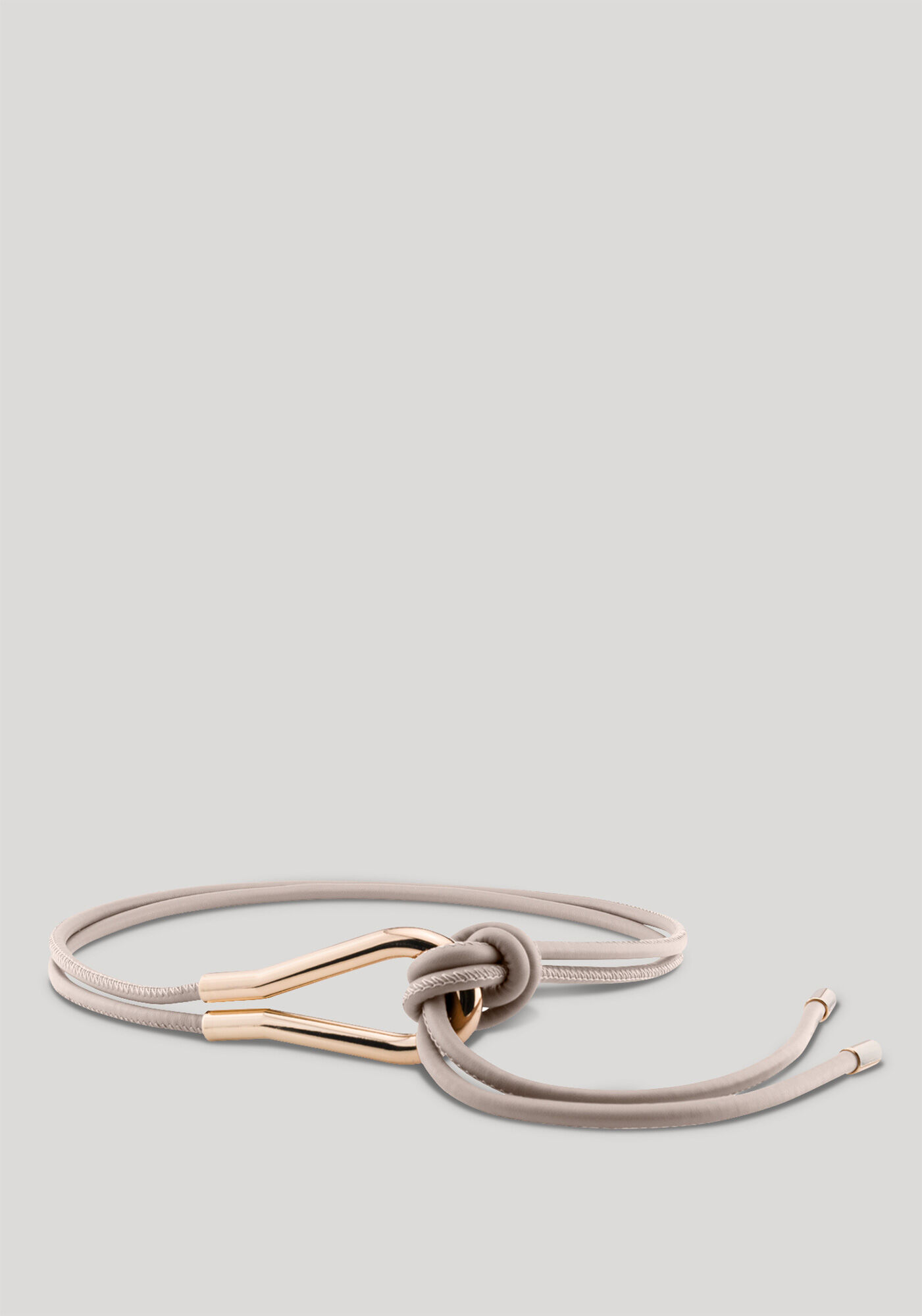 Cinto de Cintura Corda com Detalhe Aviamento, BEGE BIRCH, large.