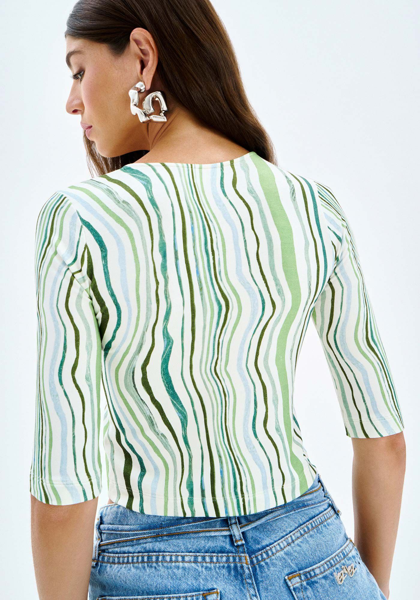 Blusa Estampada em Moletom Viscose, , large.