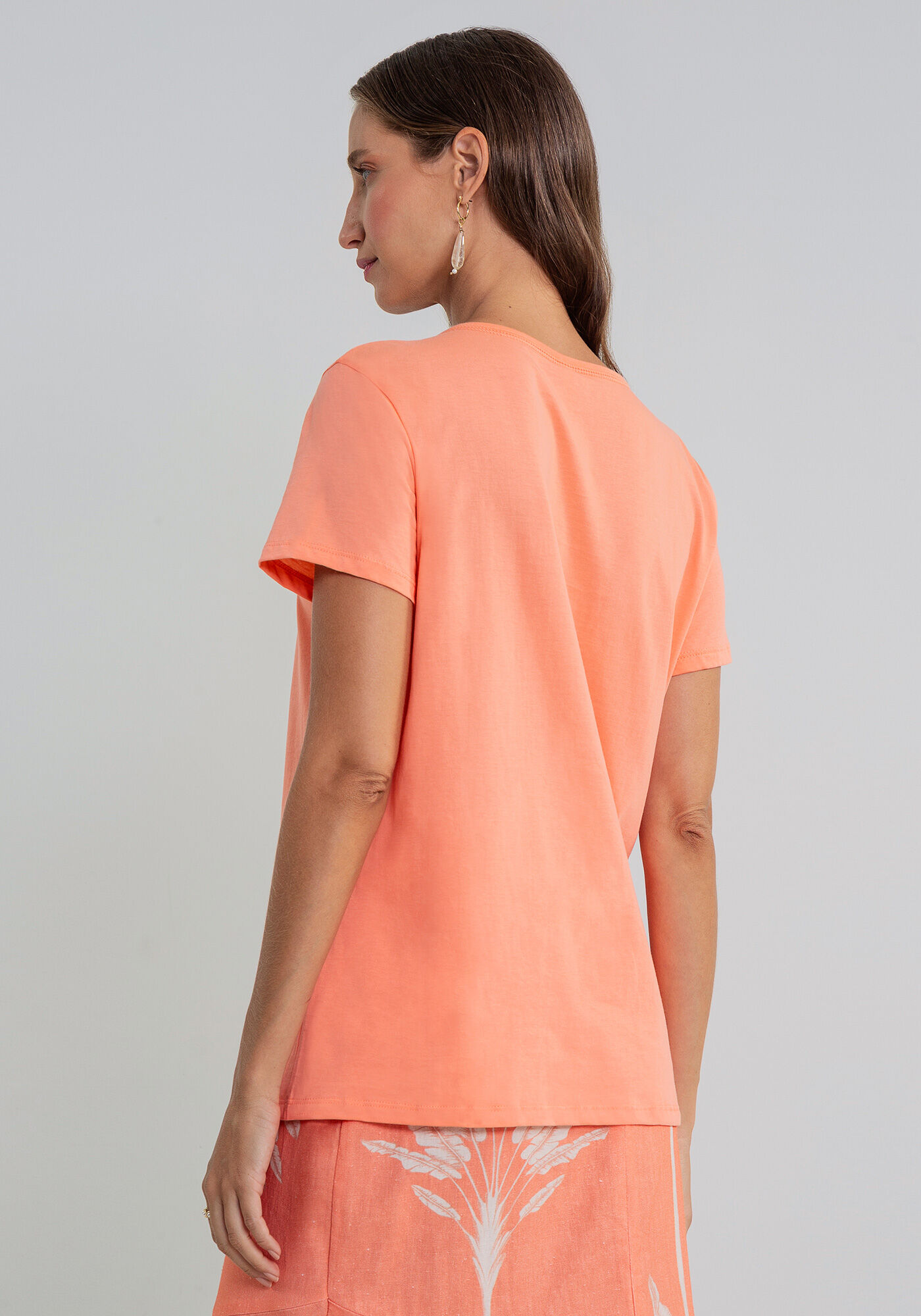 Blusa Estampa Bordado Tucano Marinho Lady, , large.