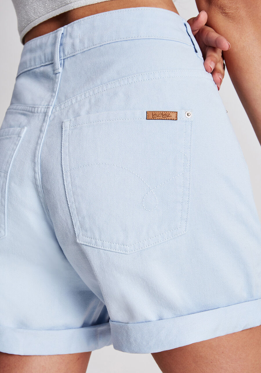 Bermuda Jeans Boyfriend Venice Lenço, . Bermuda Jeans Boyfriend Venice Lenço, , large.
