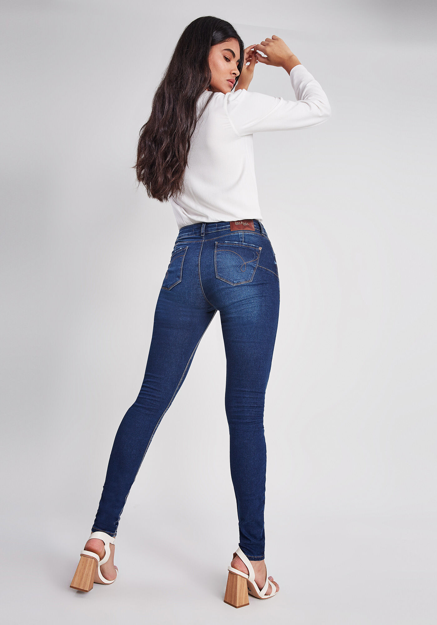 Cal&ccedil;a Skinny Sirena Flat Belly, , large.