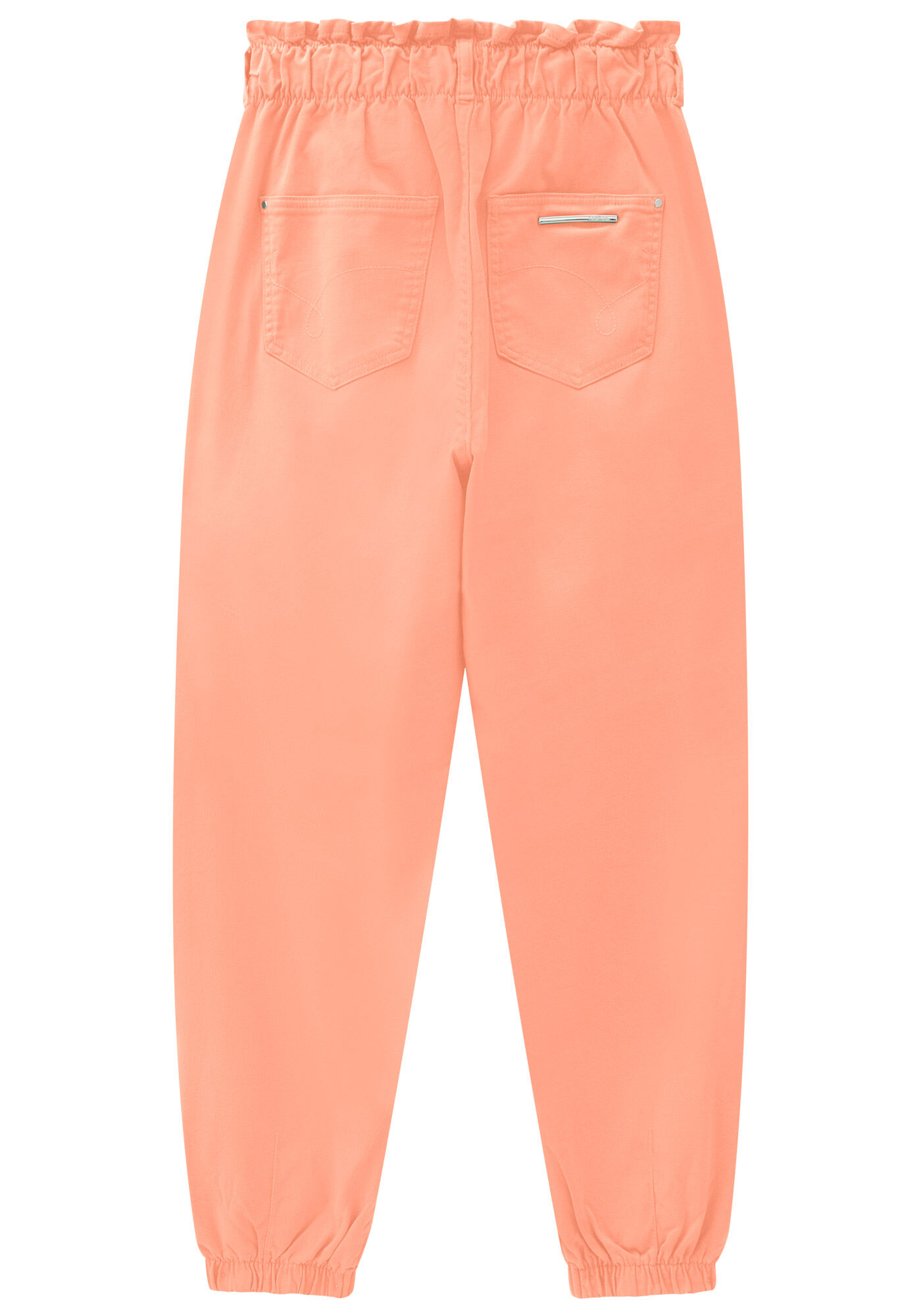 Cal&ccedil;a Sarja Jogging Cropped Cintura M&eacute;dia, , large.