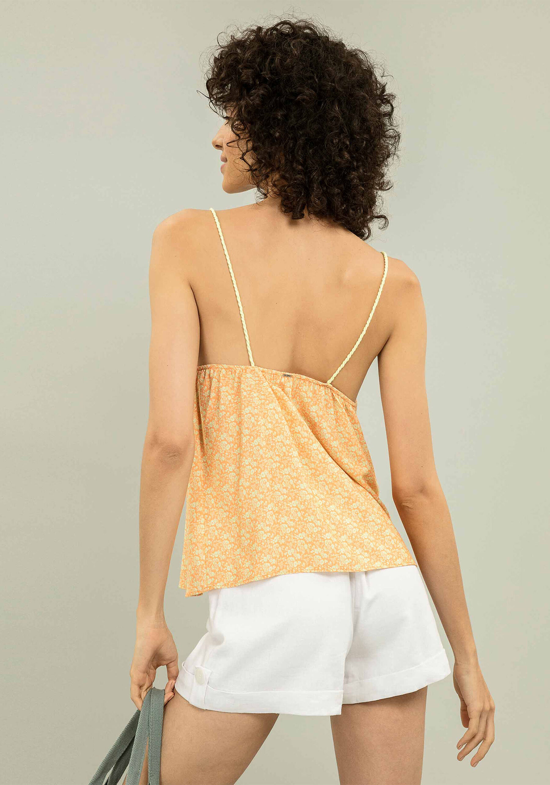 Blusa com Alças Estampa, . Blusa com Alças Estampa, , large.