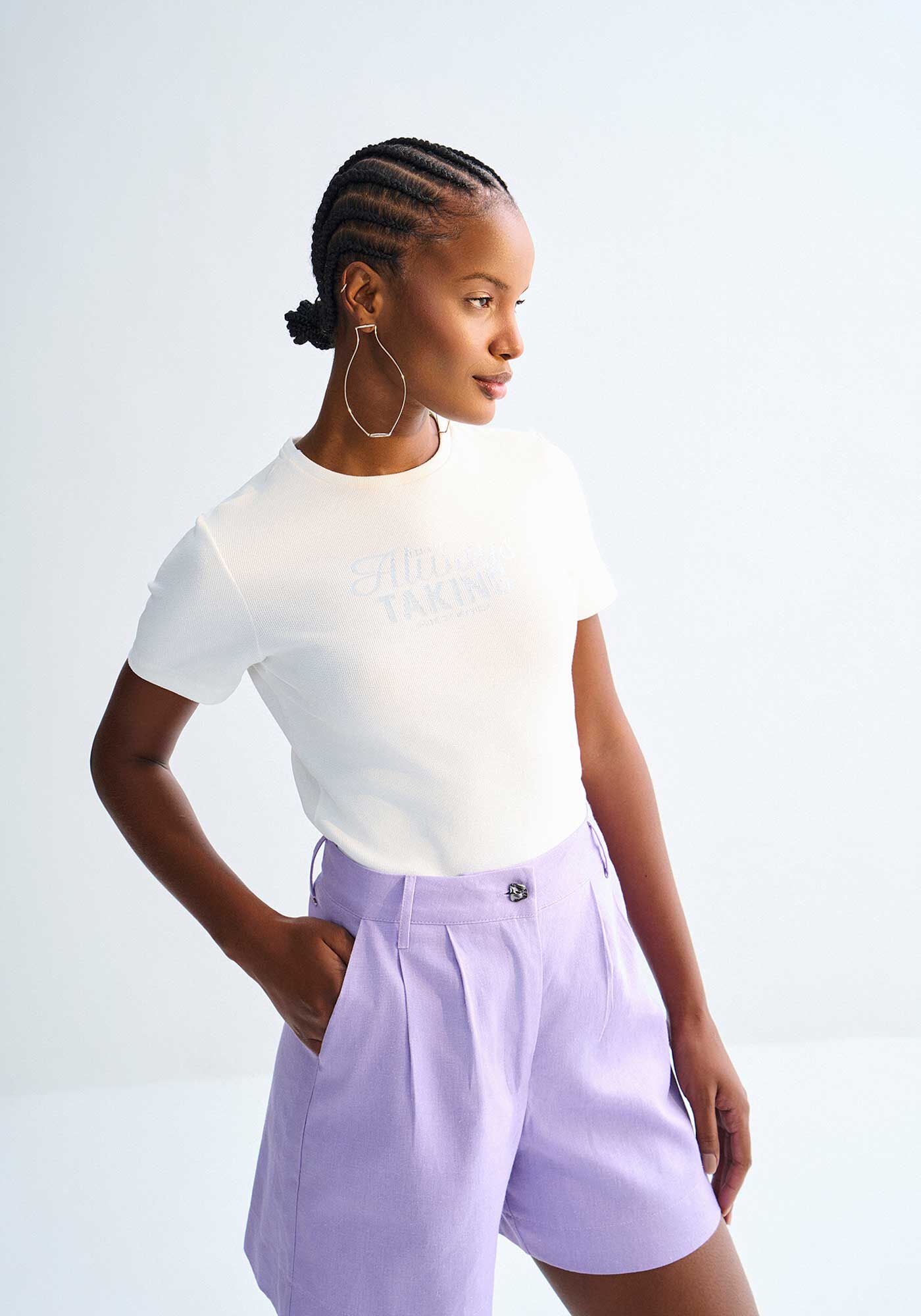 T-shirt Canelada Manga Curta Estampada, , large.