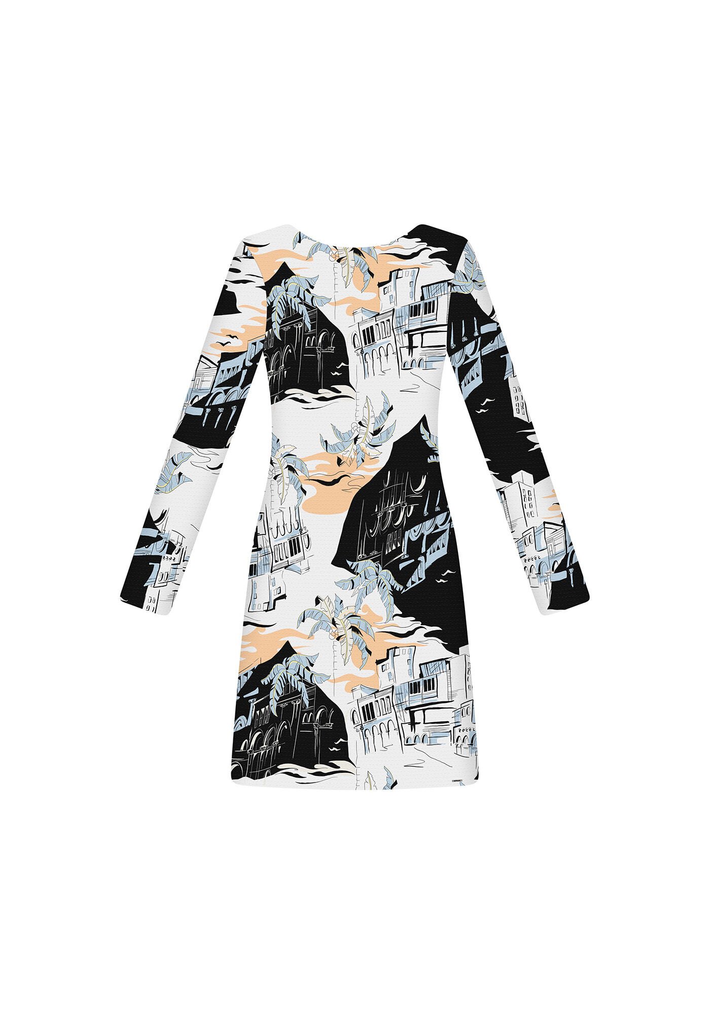 Vestido Abertura Costas, , large.