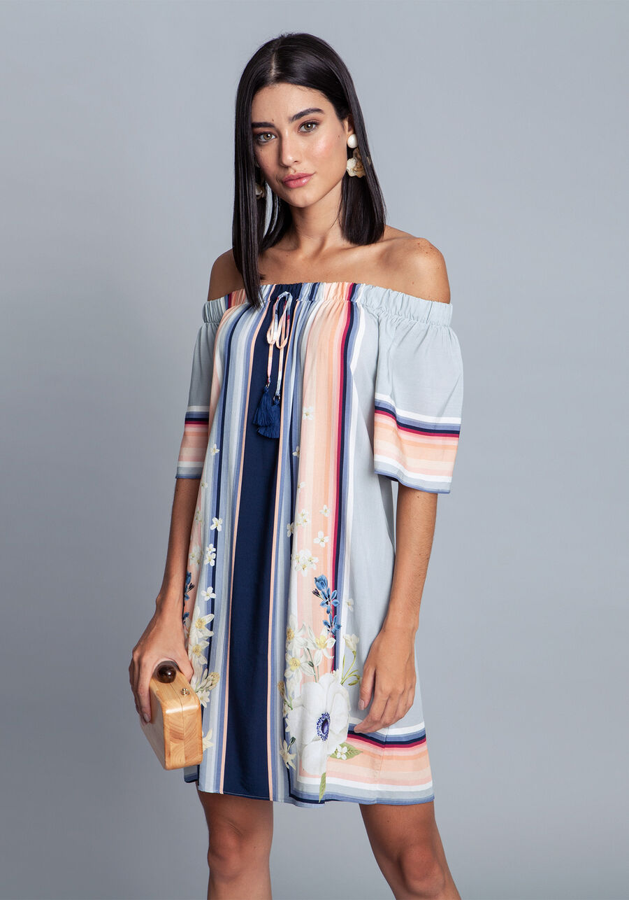 Vestido Tecido Rayon Bali Midi, . Vestido Tecido Rayon Bali Midi, , large.