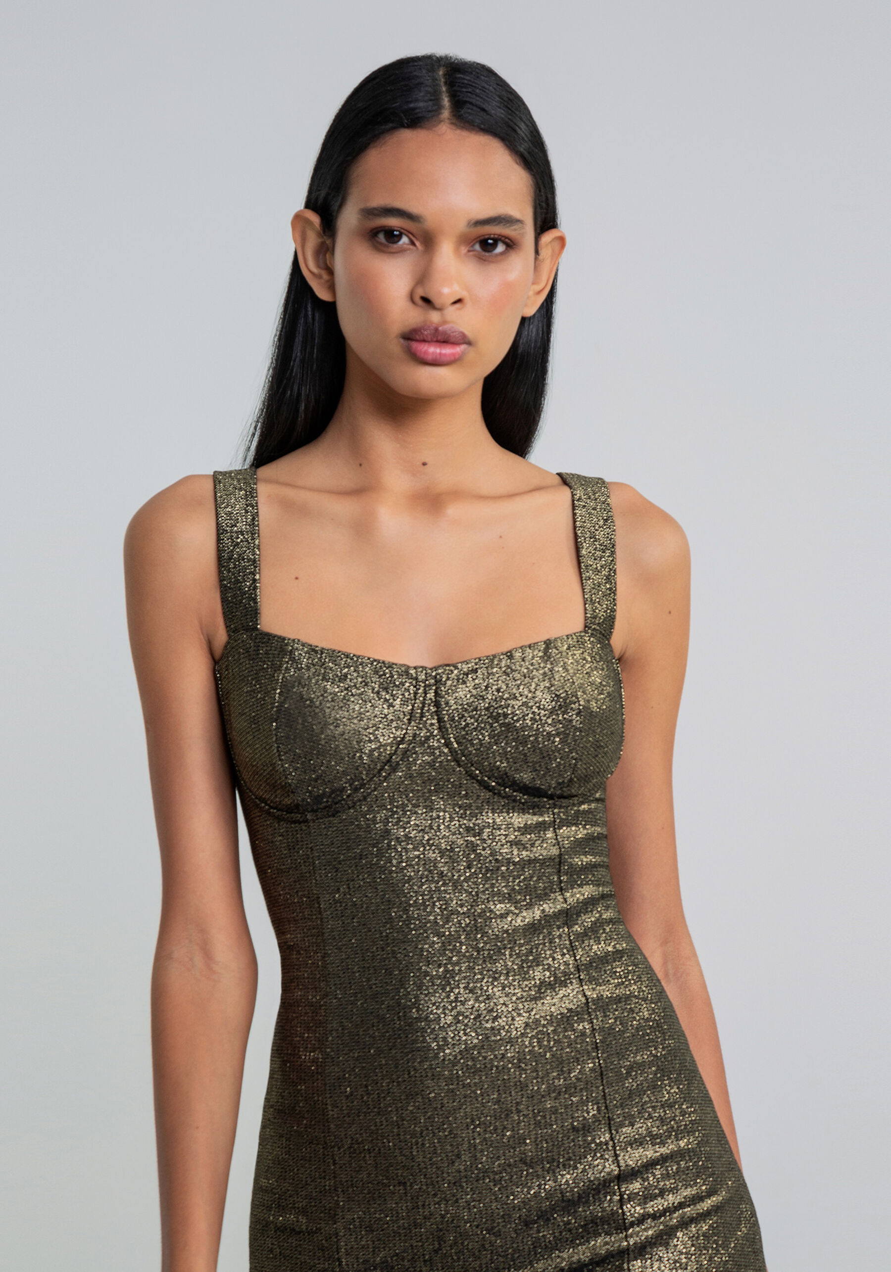 Vestido Malha Eccentric Shine Curto, . Vestido Malha Eccentric Shine Curto, , large.