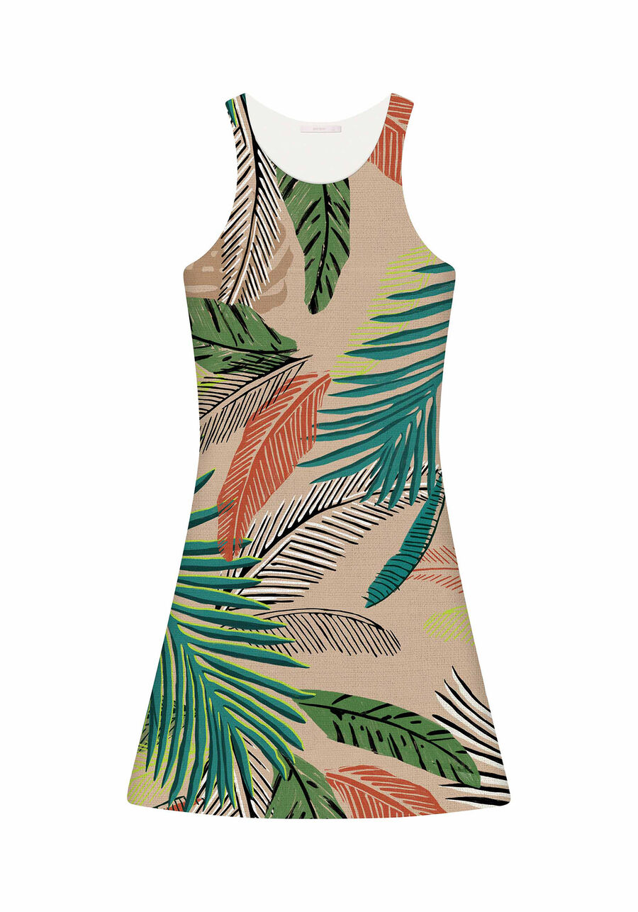 Vestido Estampa Guacamayo, . Vestido Estampa Guacamayo, , large.
