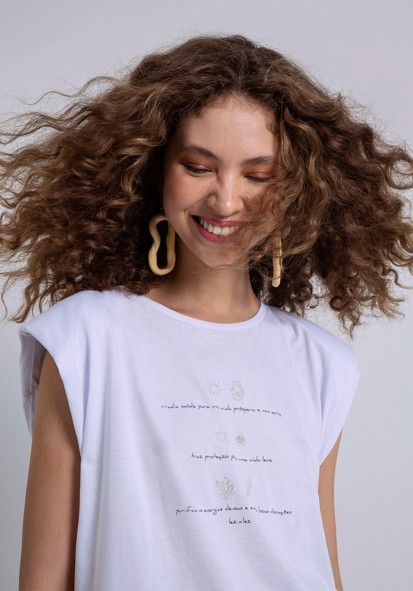 Regata Muscle Tee em Malha com Estampa, , large.