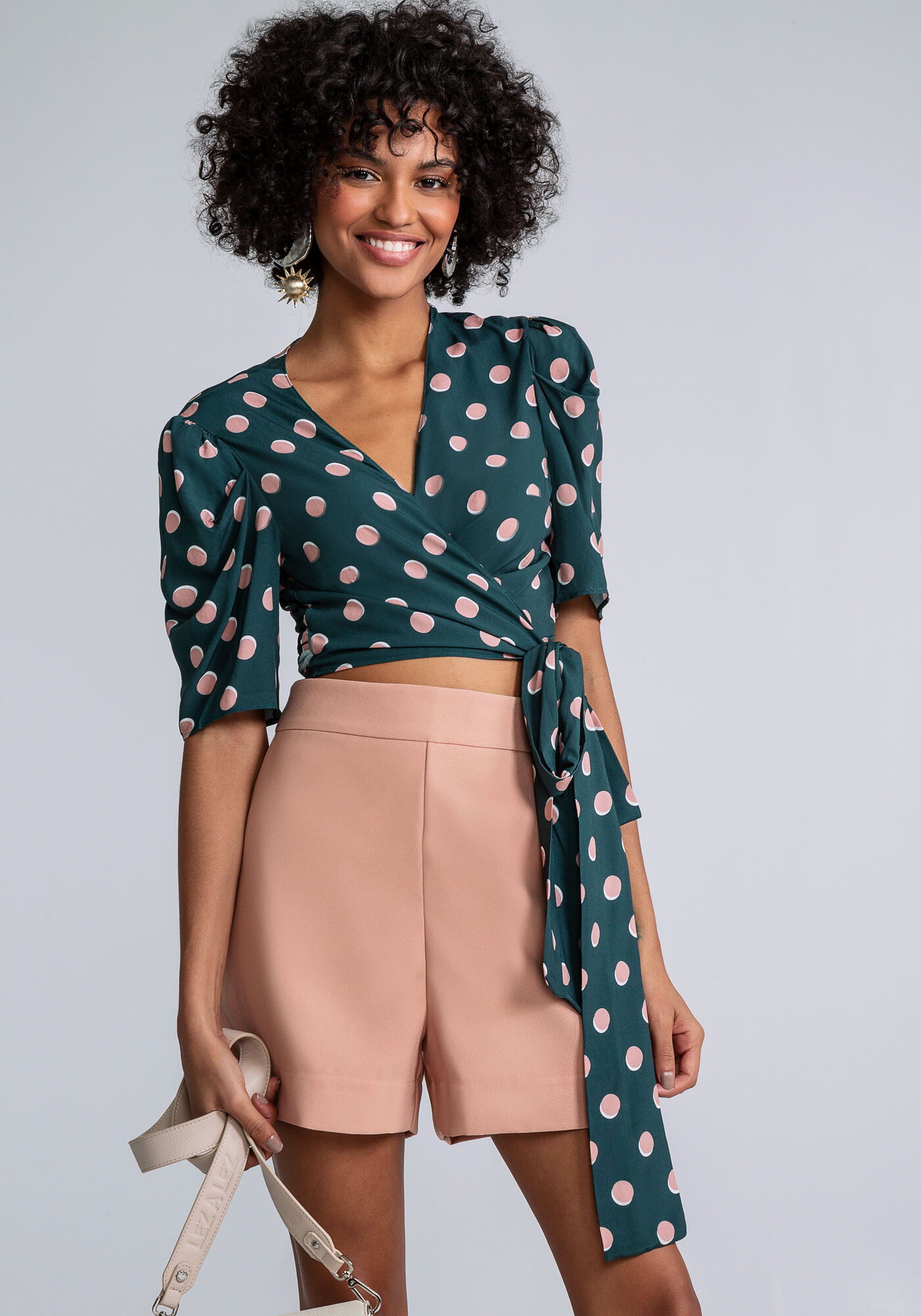 Blusa Cropped Transpassada Estampa, POA, large.