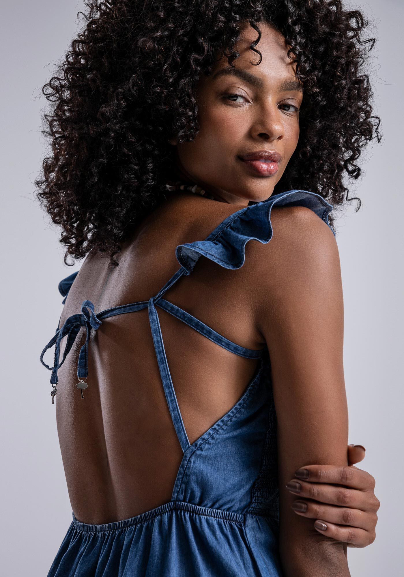 Vestido jeans de alca 2025