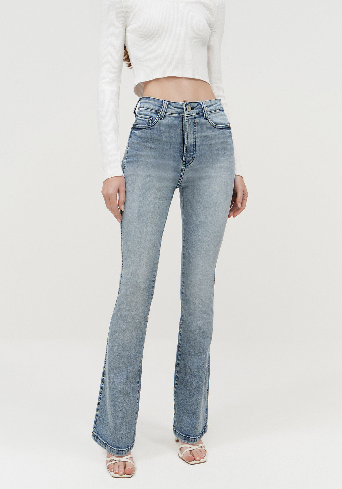 Cal&ccedil;a Jeans Flare Boot Cut Perfect, , large.