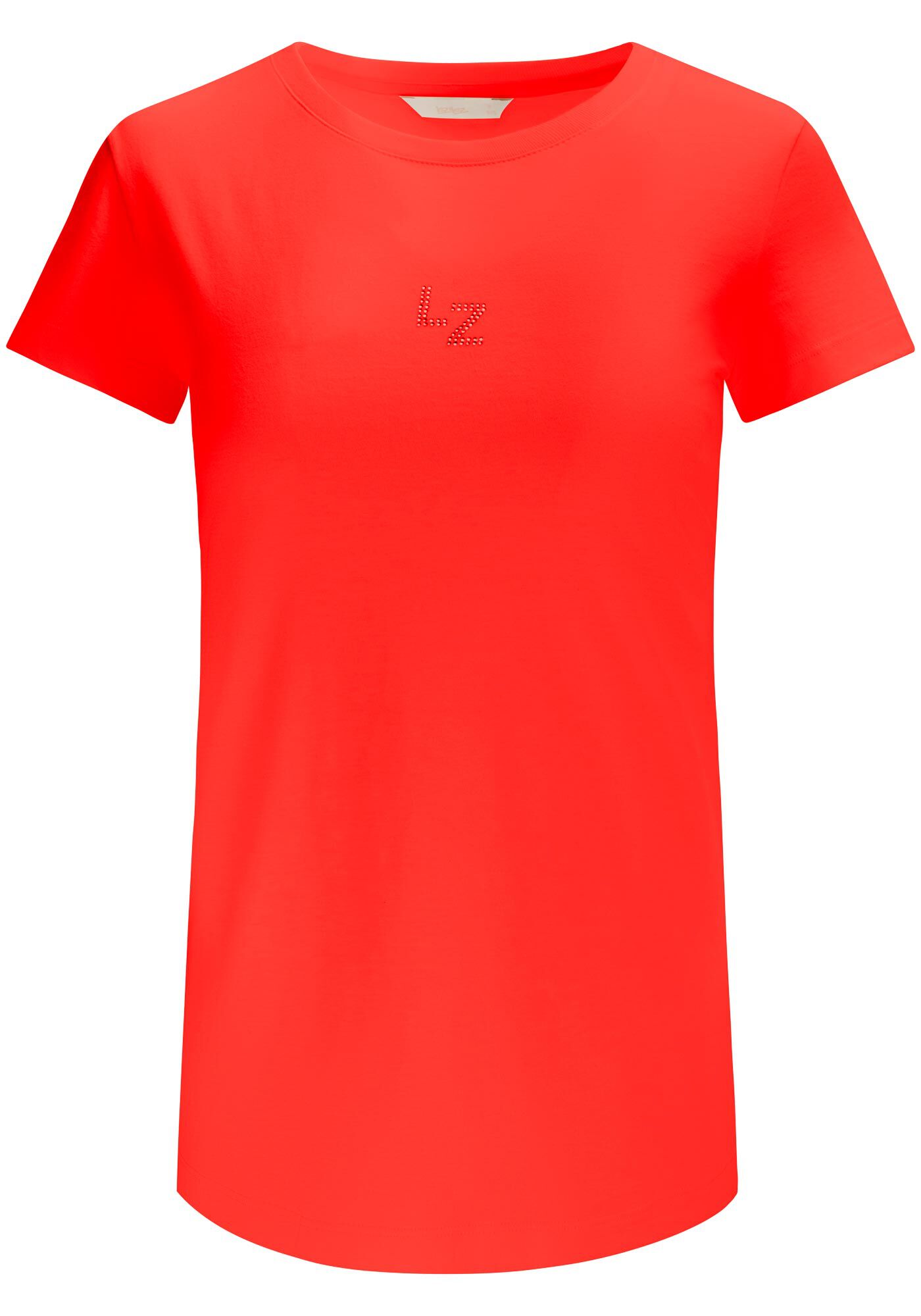 Blusa Manga Curta em Malha Prime Basic, VERMELHO REDDISH, large.