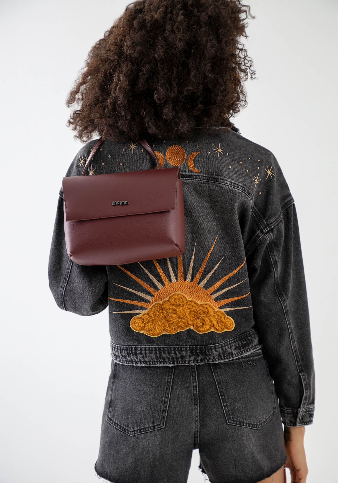 Bolsa Média Tiracolo com Bolso Externo | Lez a Lez