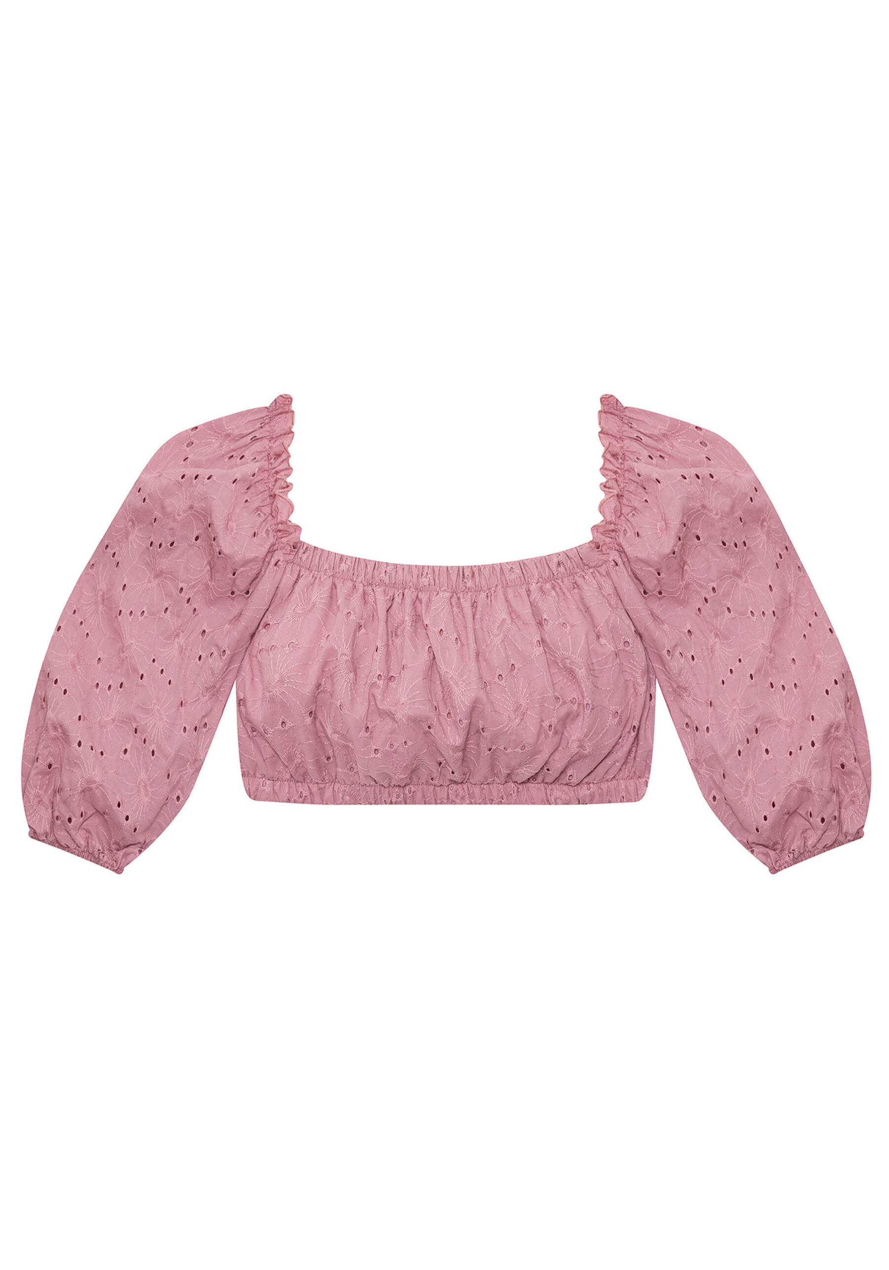 Blusa Tecido Laise Flores Cropped, . Blusa Tecido Laise Flores Cropped, , large.