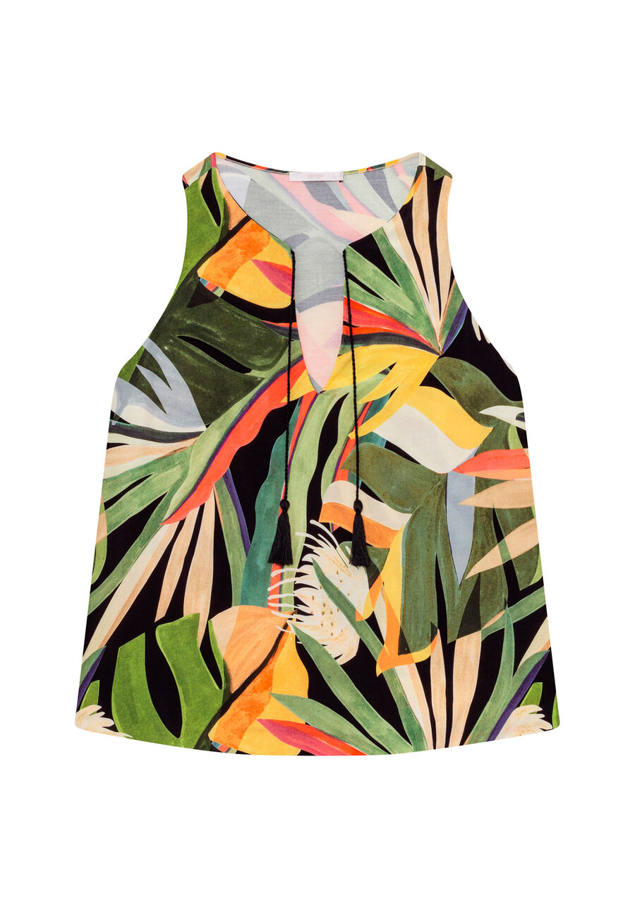 Blusa Recorte Tiras Decote, . Blusa Recorte Tiras Decote, , large.