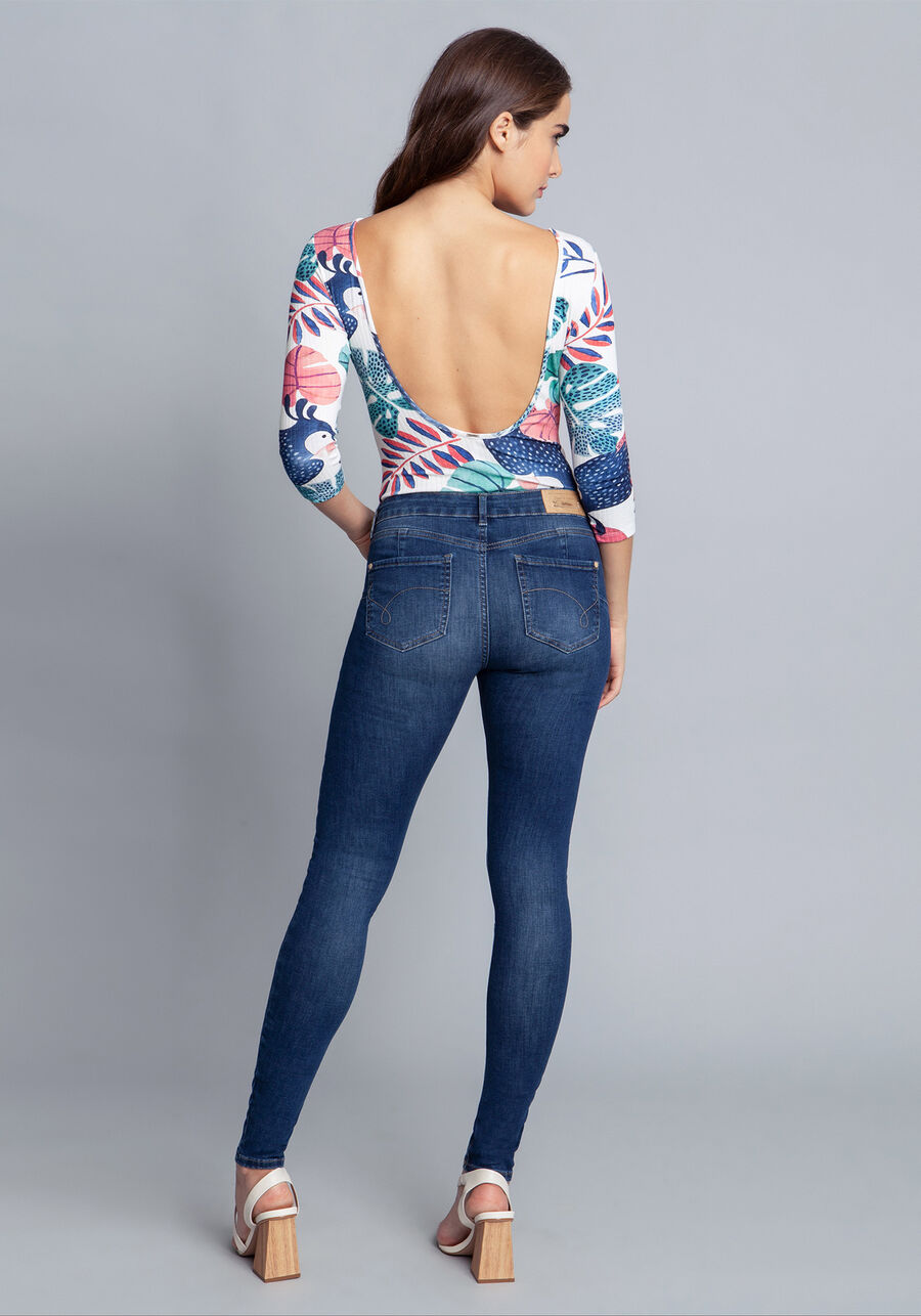 Calça Jeans Com Elastano Sirena, . Calça Jeans Com Elastano Sirena, , large.