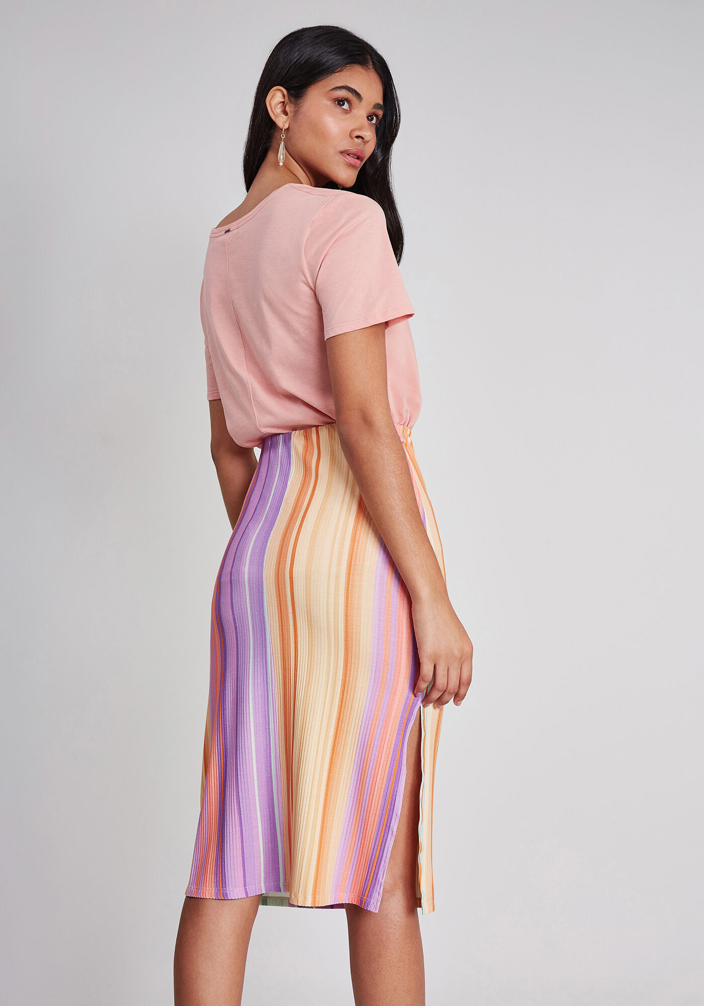 Saia justa estampada sales