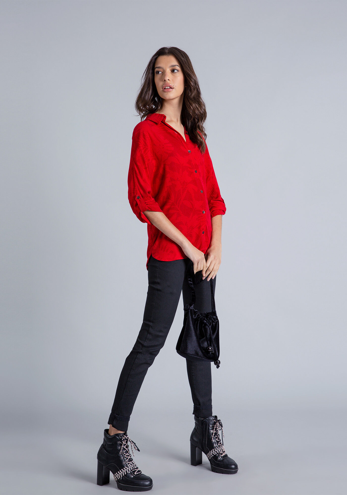 Camisa Manga 3/4 Estampa, , large.