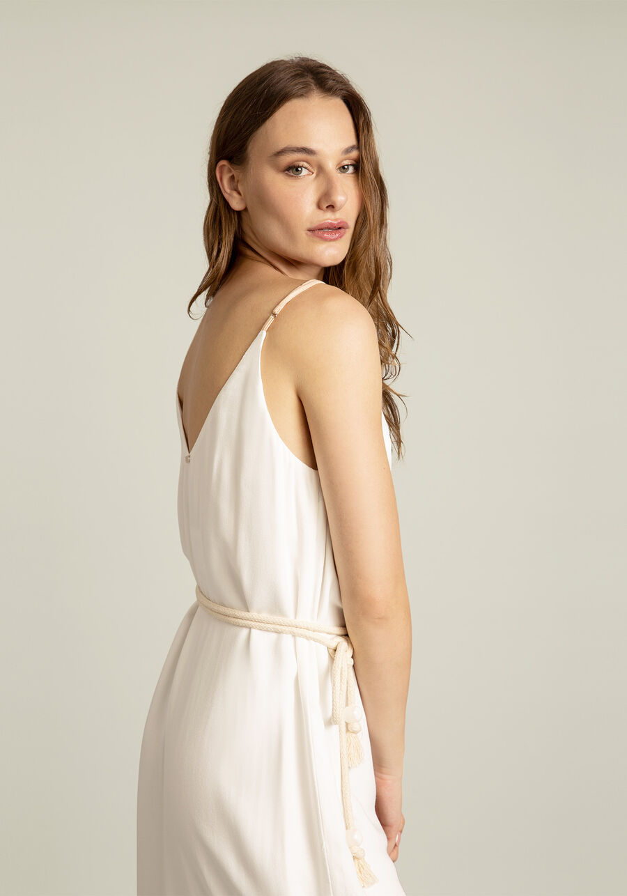 Vestido Mídi com Cinto, . Vestido Mídi com Cinto, , large.