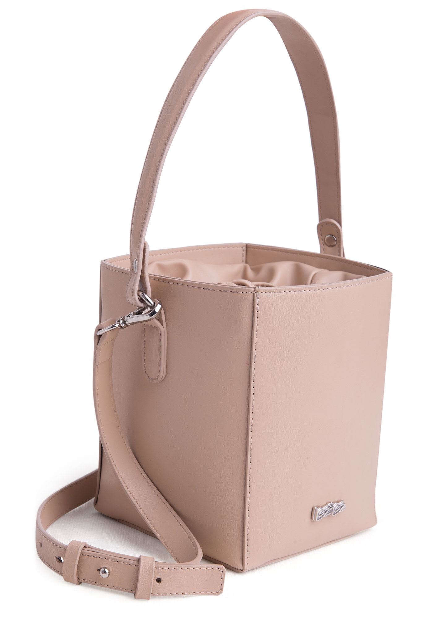 Bolsa Bucket com Al&ccedil;a Dupla, BEGE COUNTRY, large.