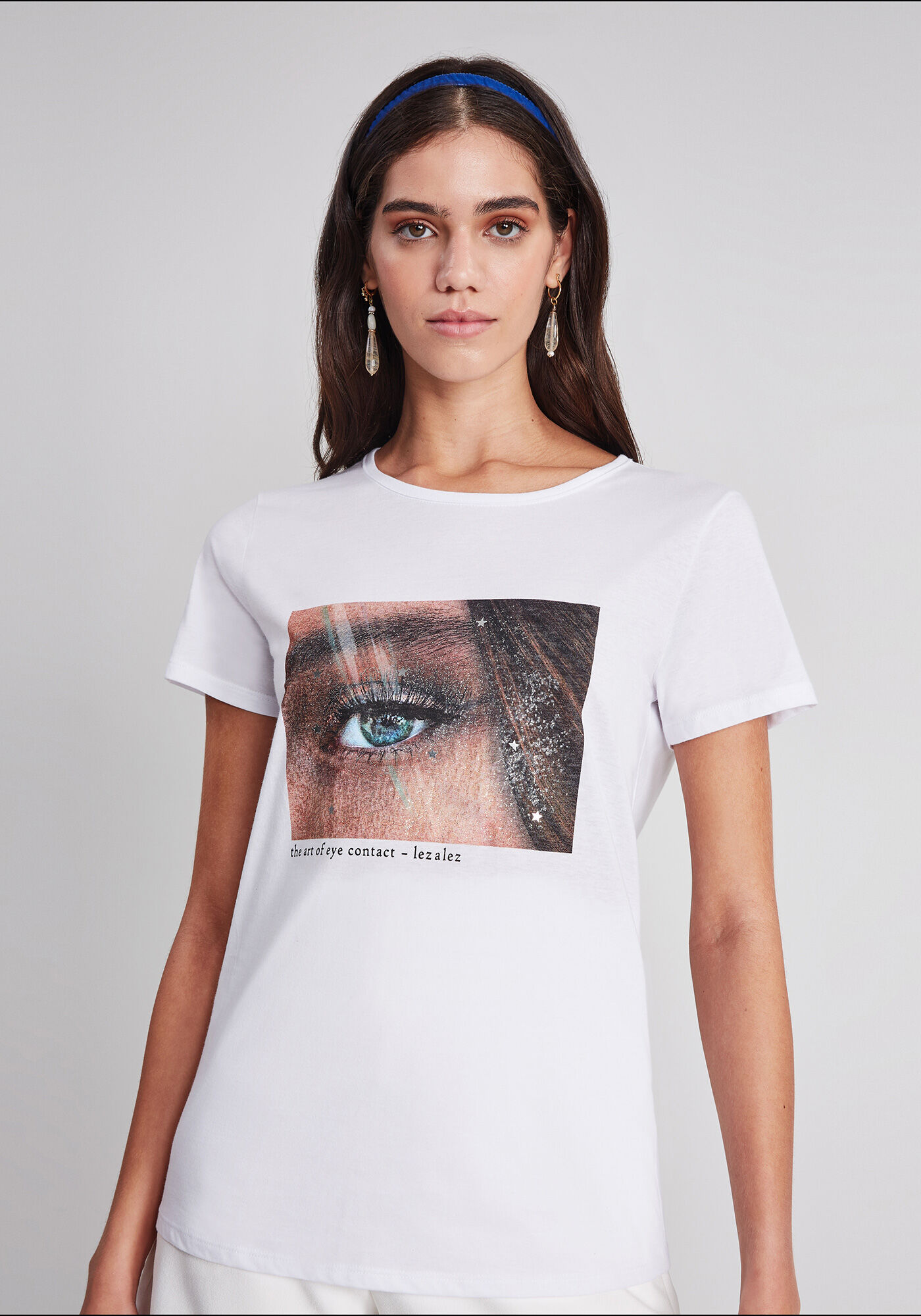 Blusa Glitter com Faixa, , large.