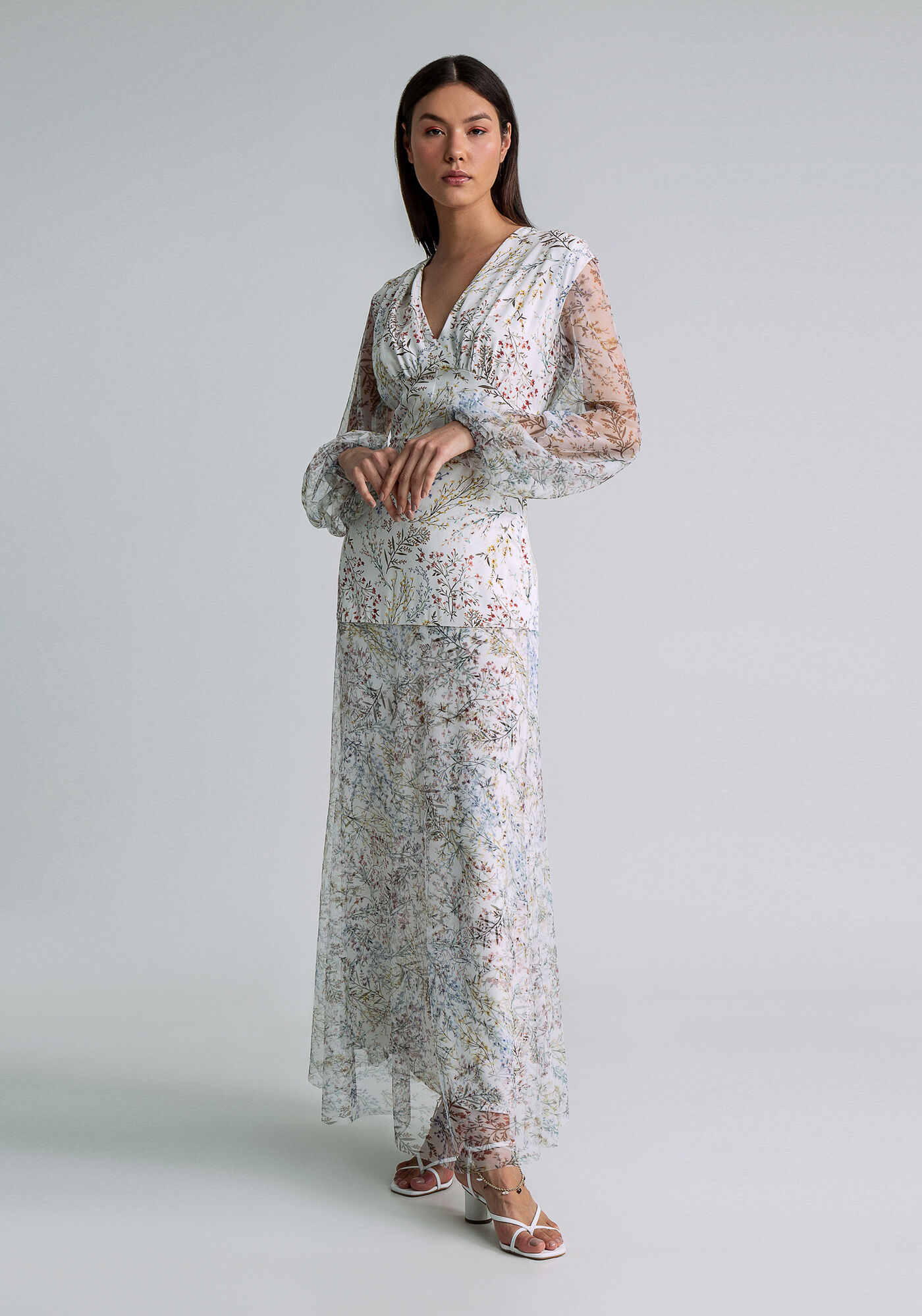 Vestido longo lezalez hotsell