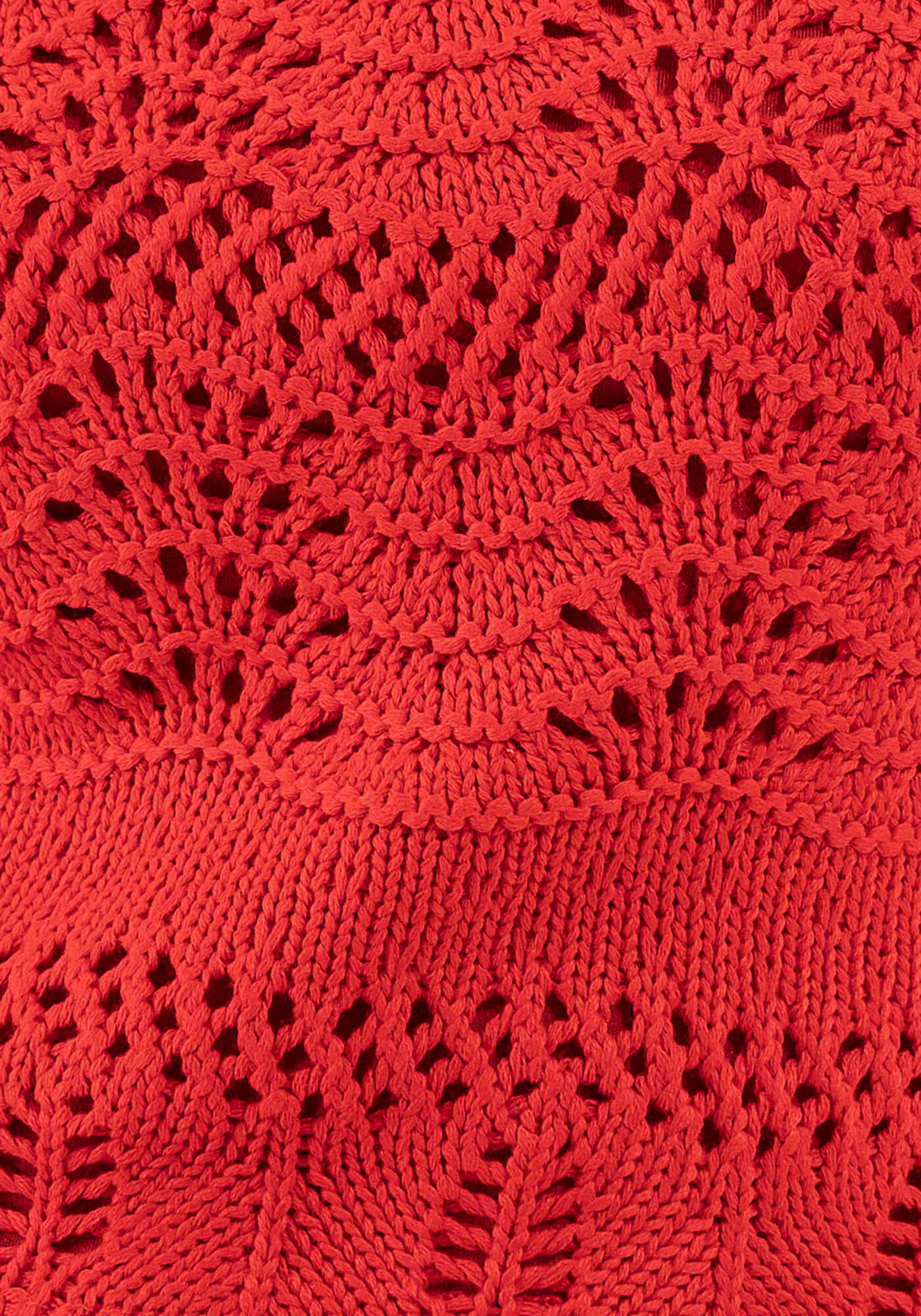 Blusa Halter Neck em Tric&ocirc; com Detalhe Trama, , large.