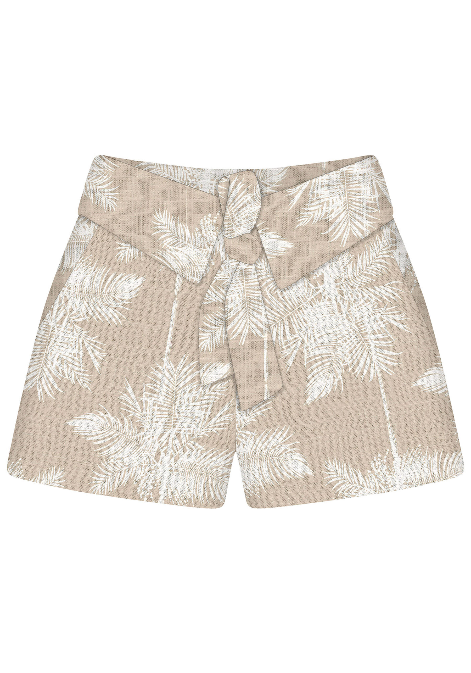 Shorts Laço Linho Estampa, . Shorts Laço Linho Estampa, , large.