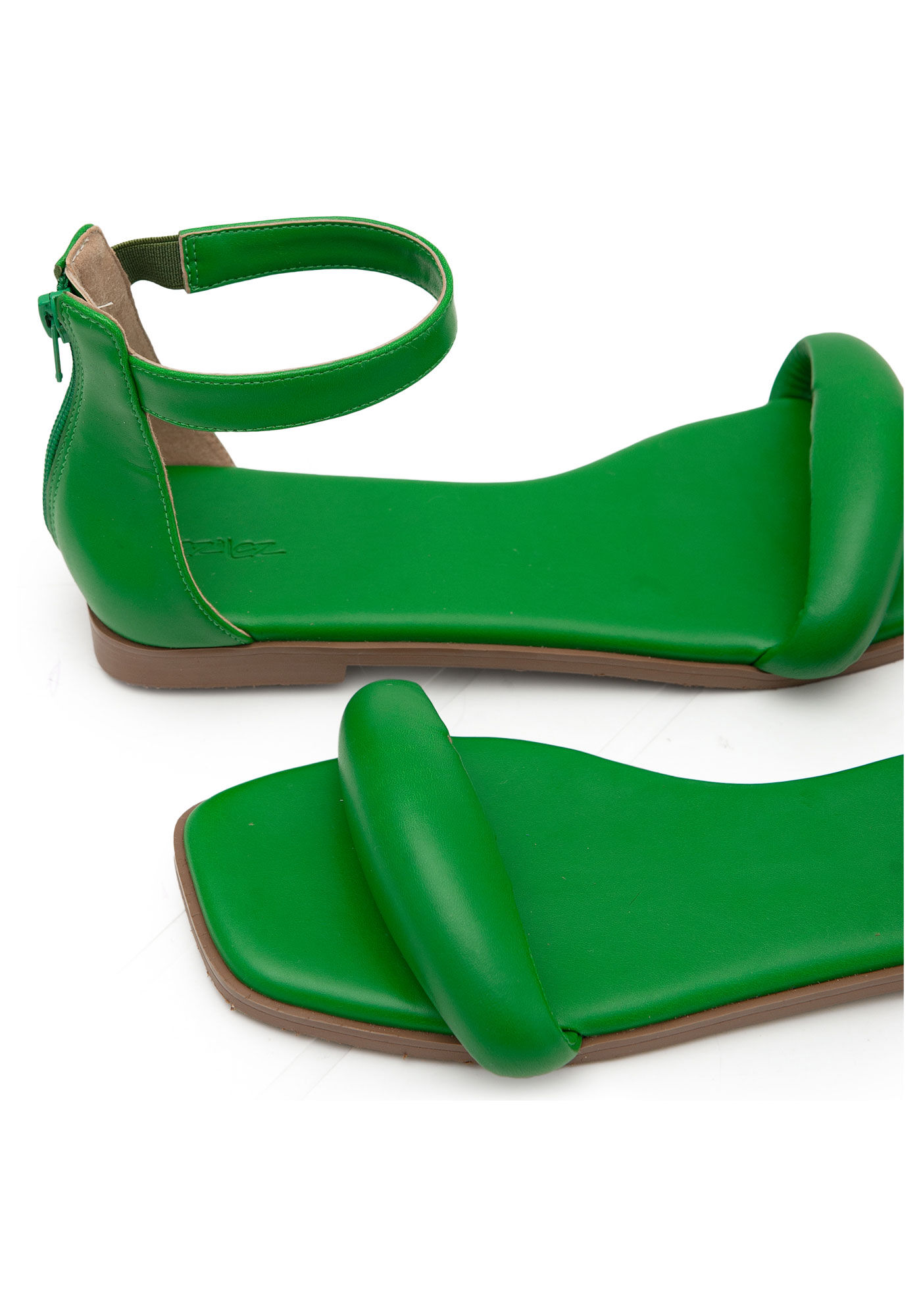 Rasteirinha verde shop