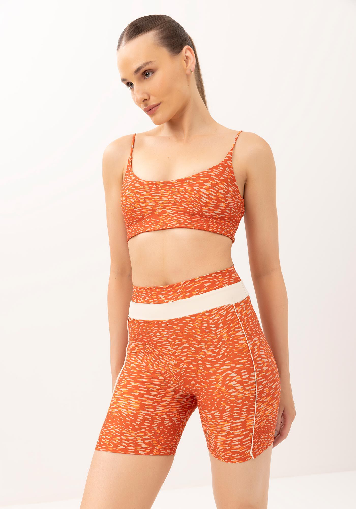 Top Reto com Al&ccedil;as Estampado MOVE Fitness, , large.