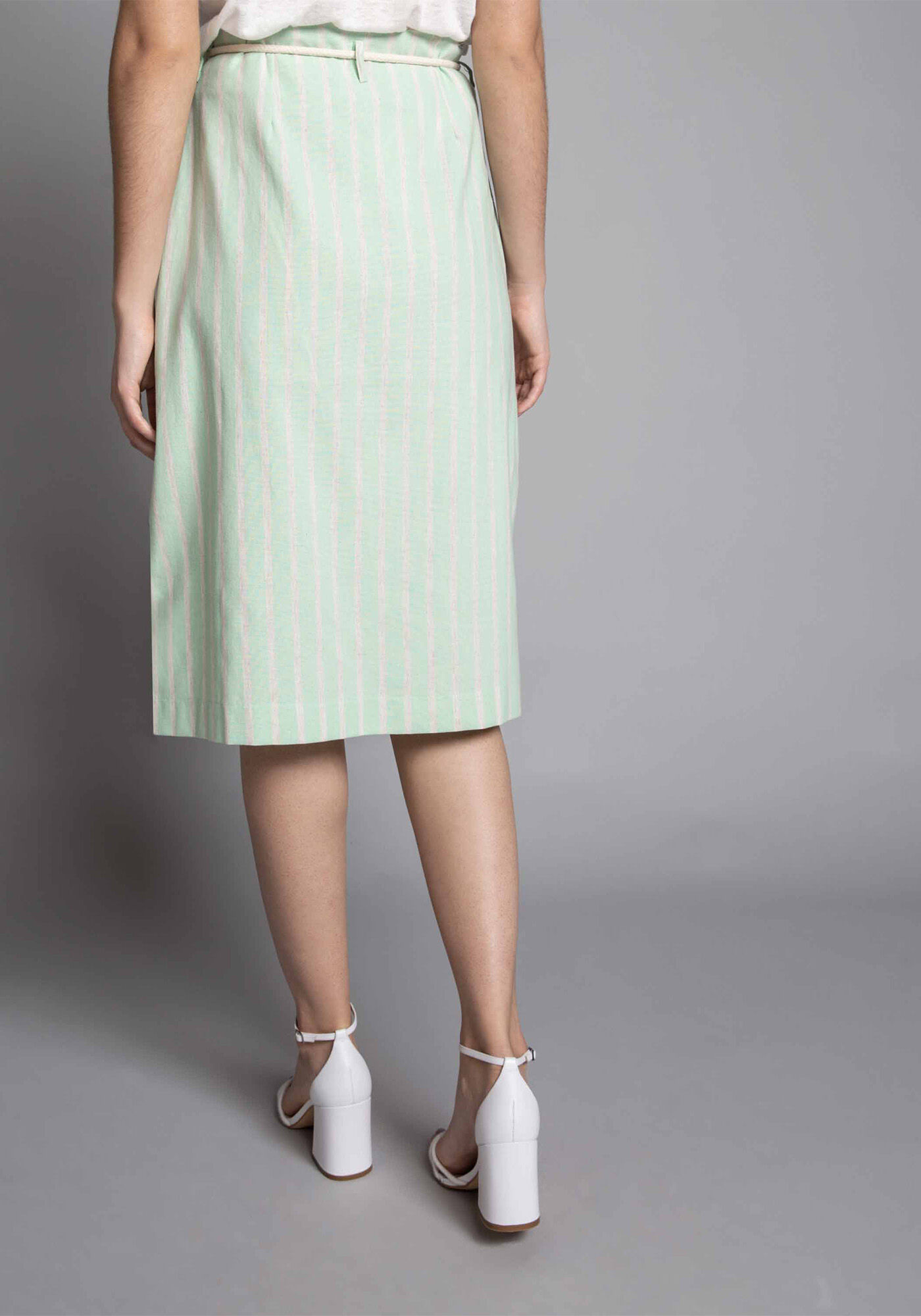 Saia M&iacute;di Transpassada Cinto, , large.