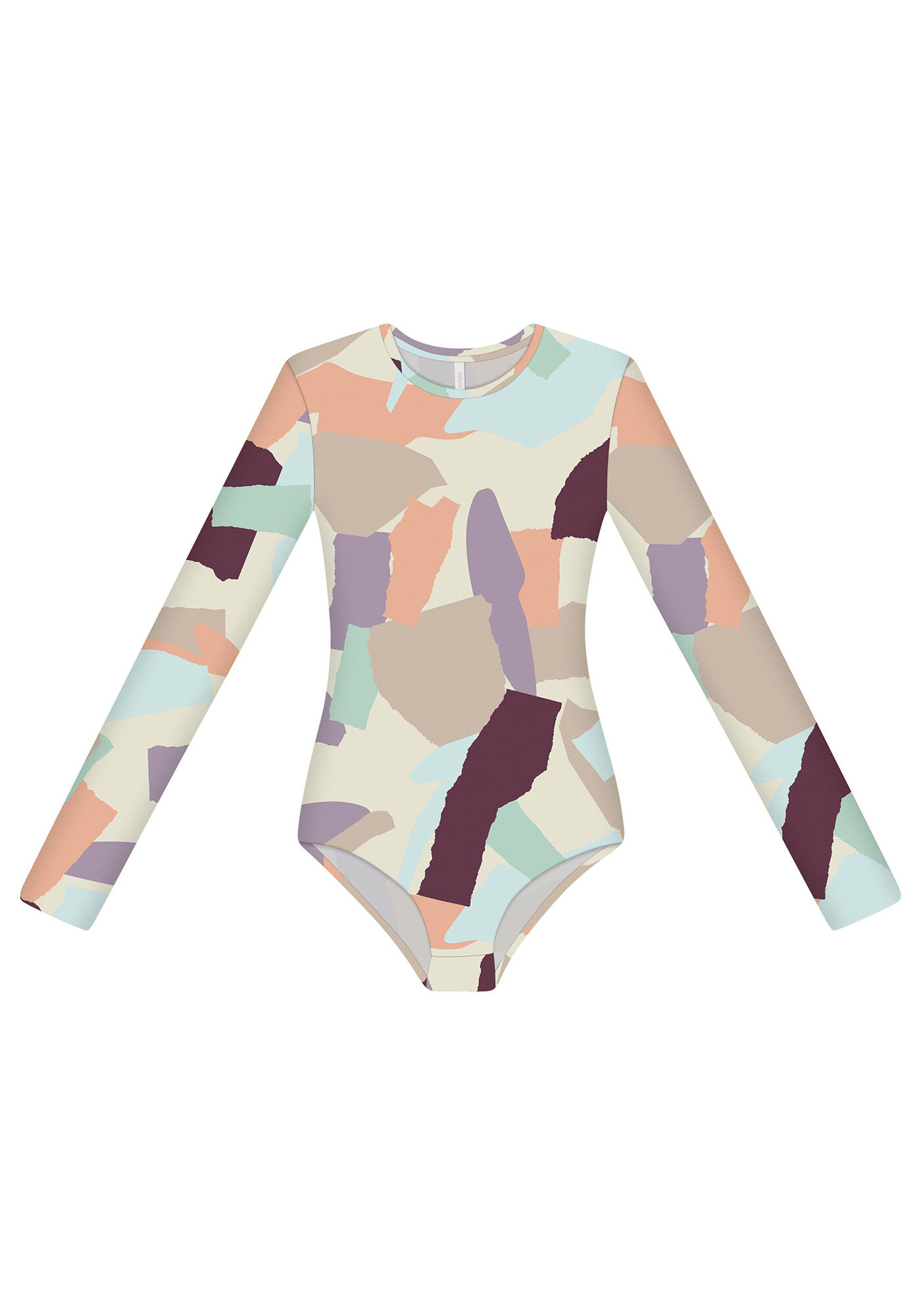 Body Manga Longa Estampa, , large.