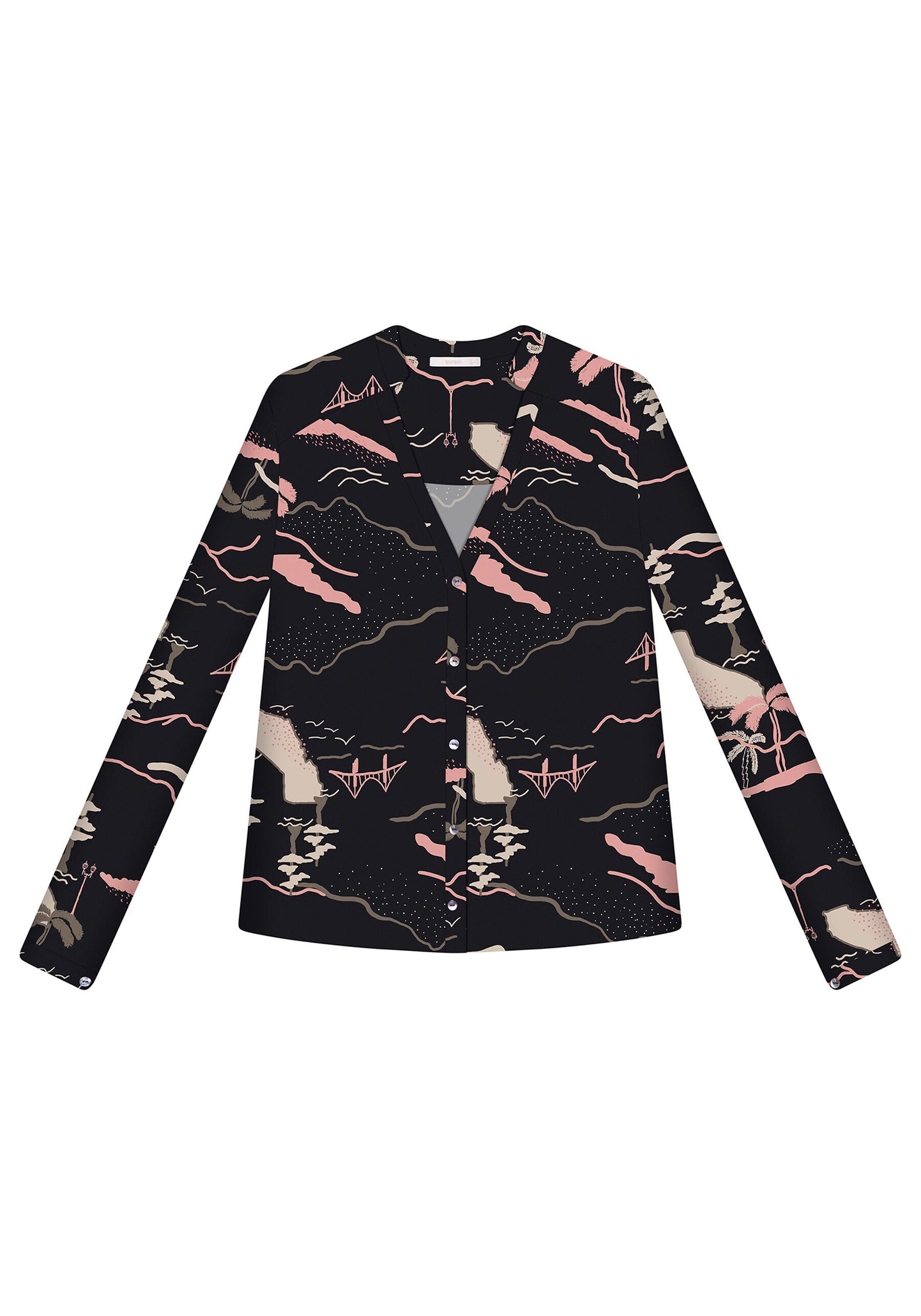 Blusa Manga Longa Estampa, . Blusa Manga Longa Estampa, , large.