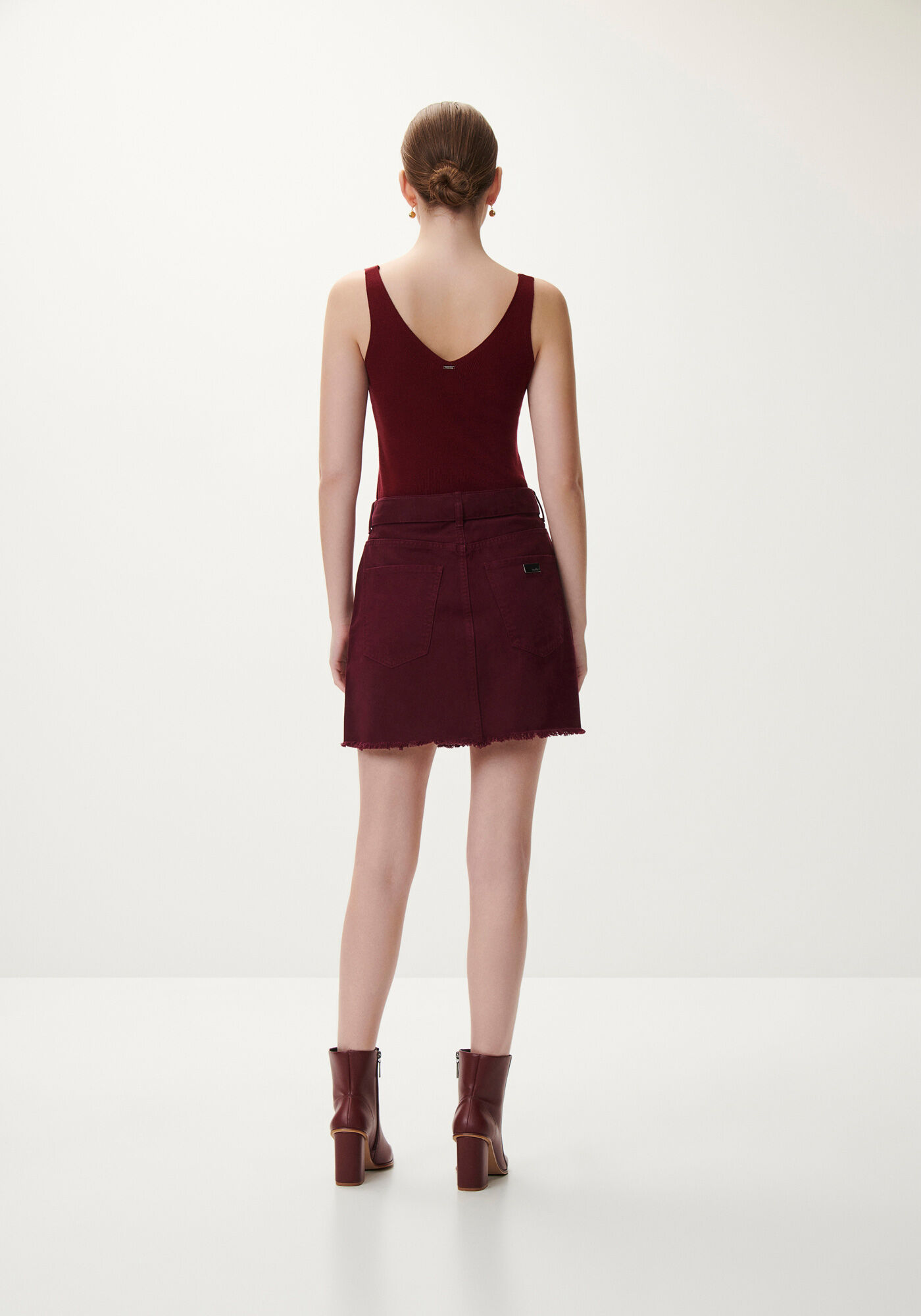 Regata em Tric&ocirc; com Decote V, , large.